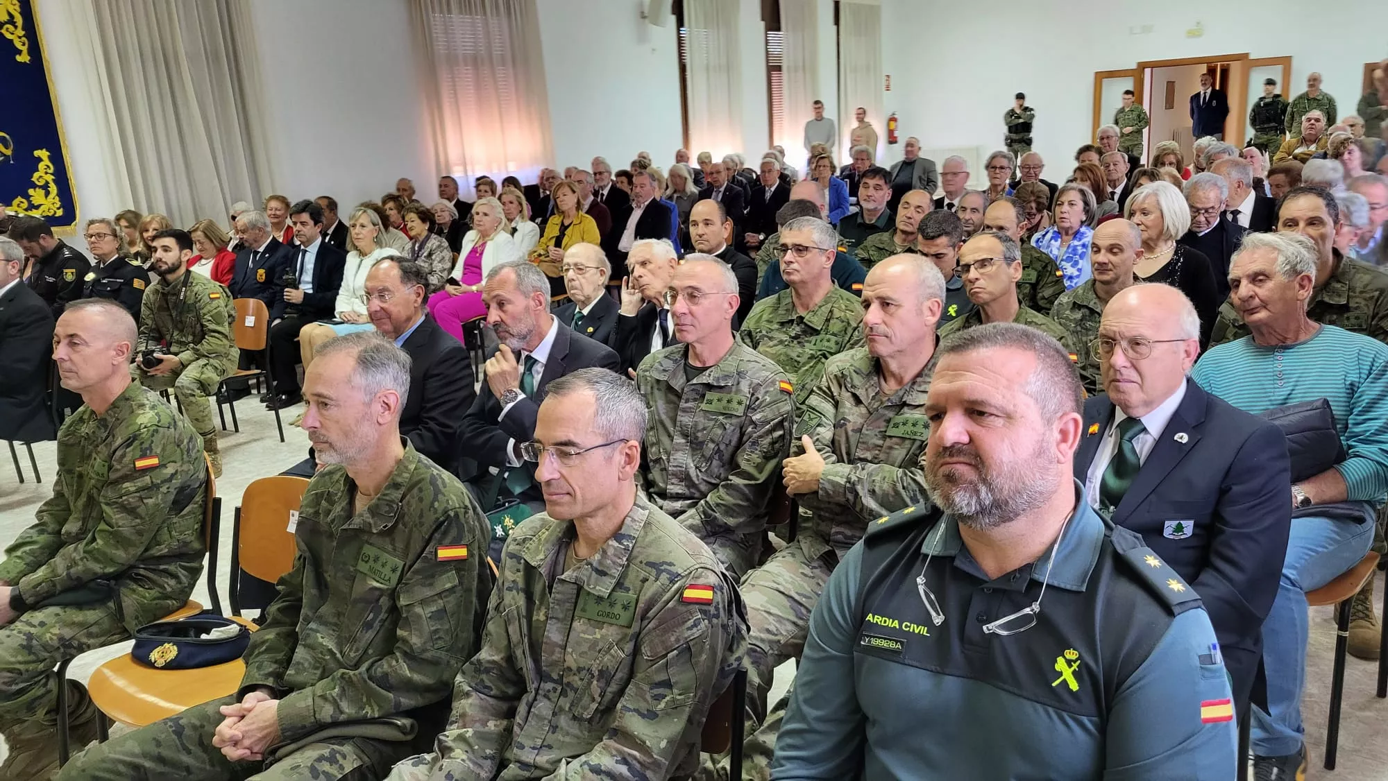 Celebración de San Hermenegildo en el cuartel Sancho Ramírez