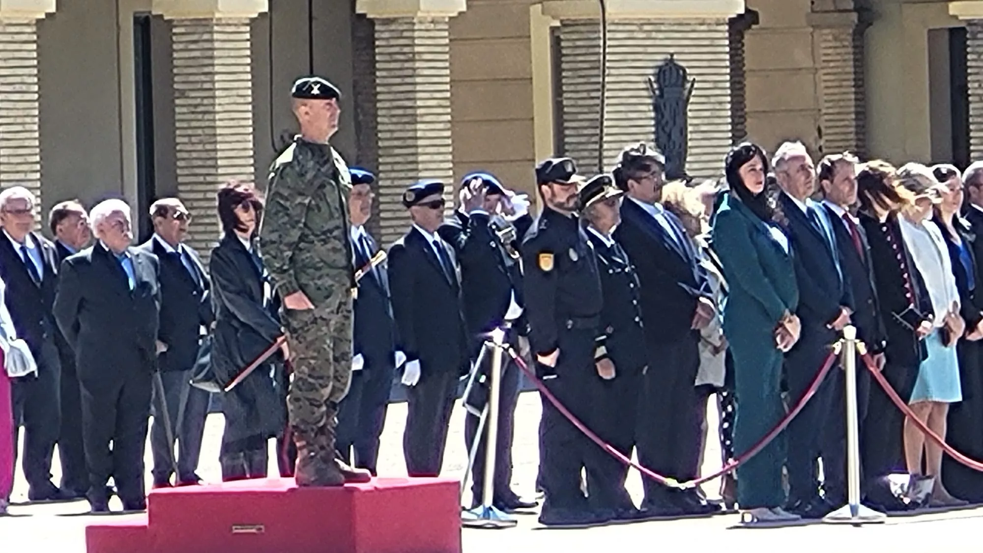 Celebración de San Hermenegildo en el cuartel Sancho Ramírez