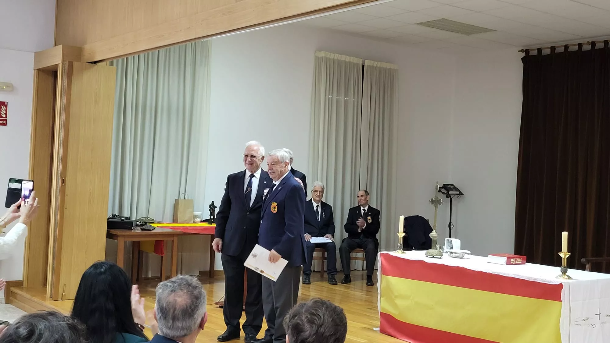 Celebración de San Hermenegildo en el cuartel Sancho Ramírez