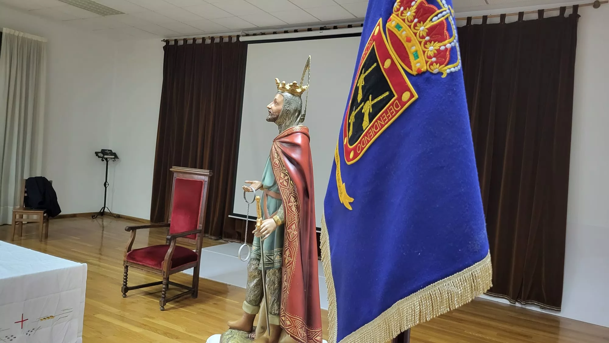 Celebración de San Hermenegildo en el cuartel Sancho Ramírez