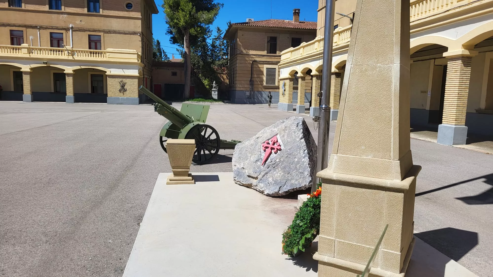 Celebración de San Hermenegildo en el cuartel Sancho Ramírez