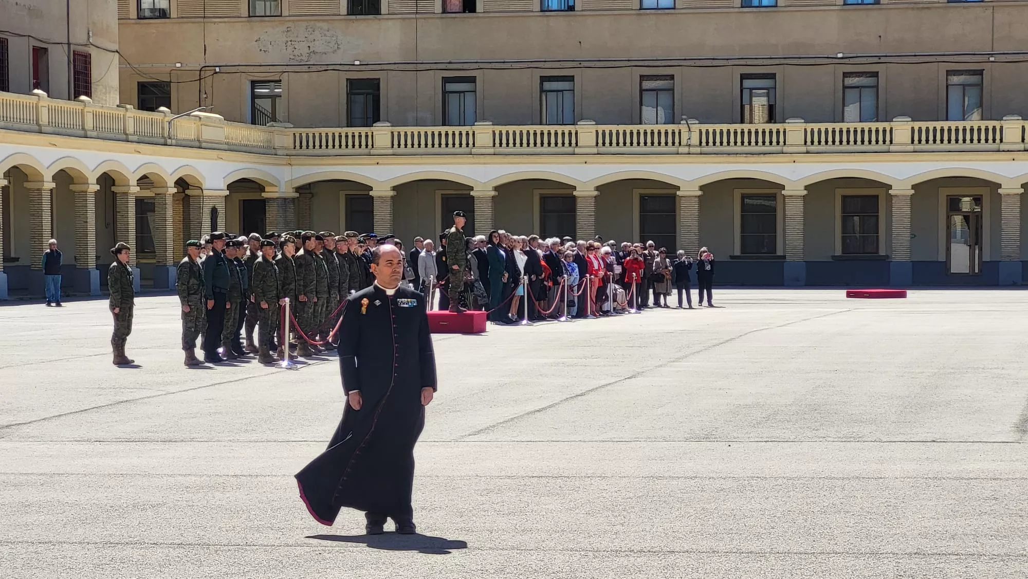 Celebración de San Hermenegildo en el cuartel Sancho Ramírez
