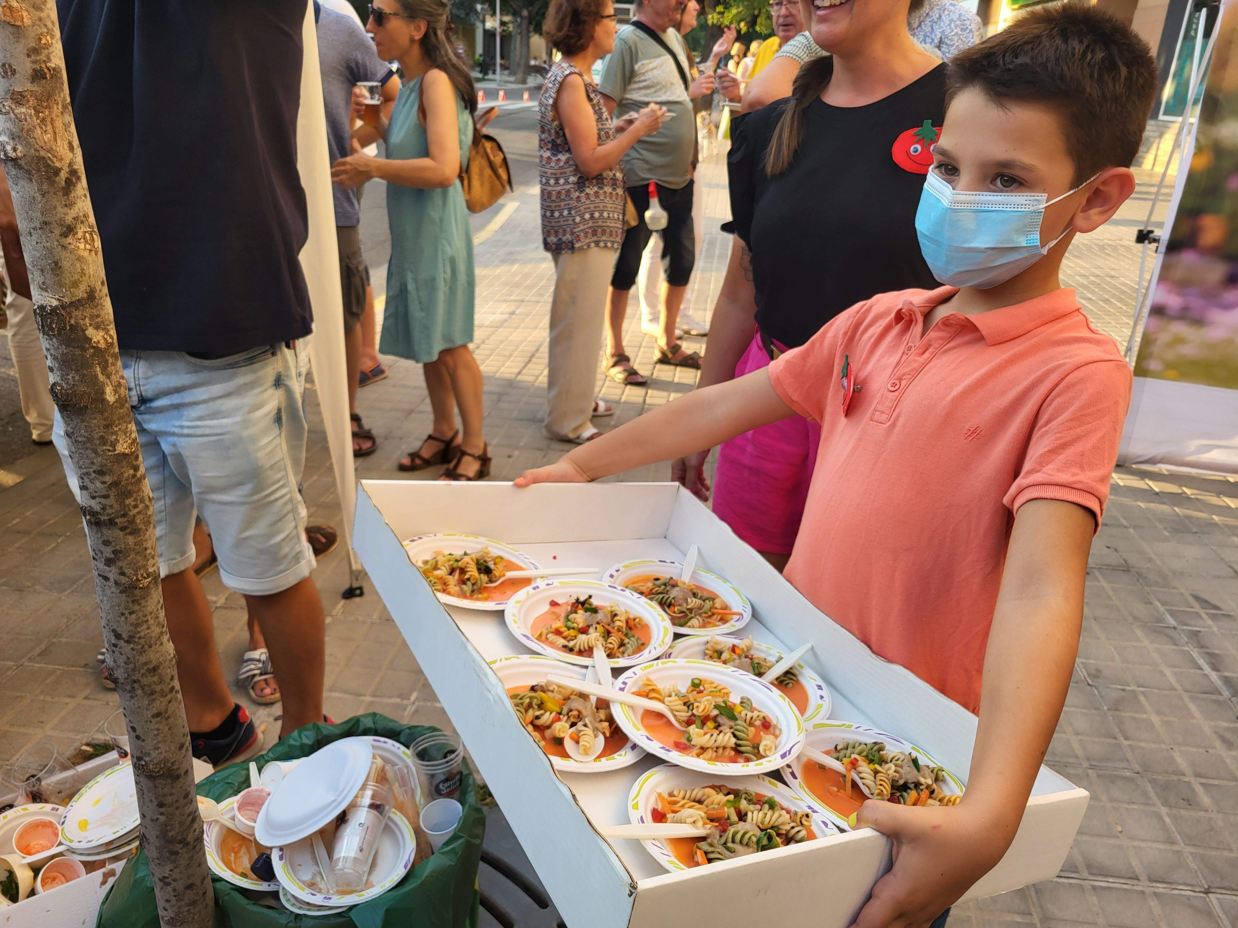 Fiesta del tomate rosa de Huesca