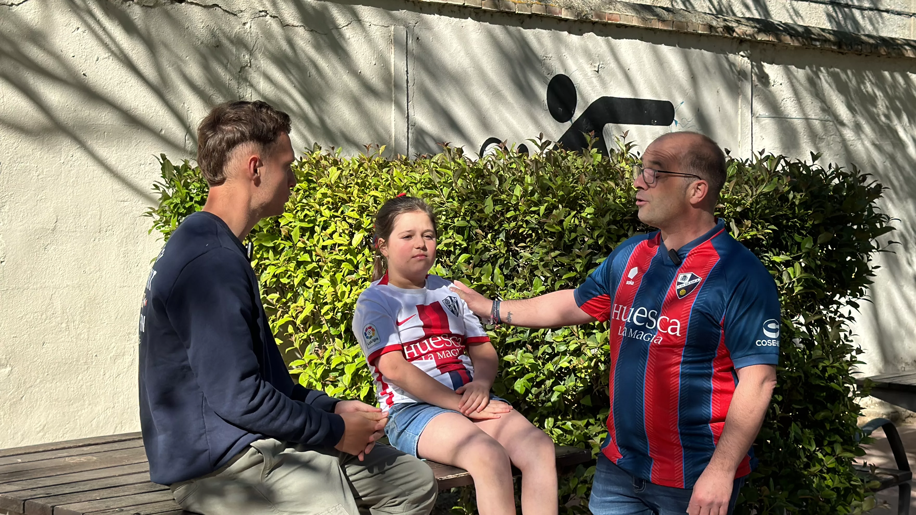  Campaña ¡Huesca, sí se puede! con Óscar Sielva y Rafa Tresaco. Foto Moisés Quintero