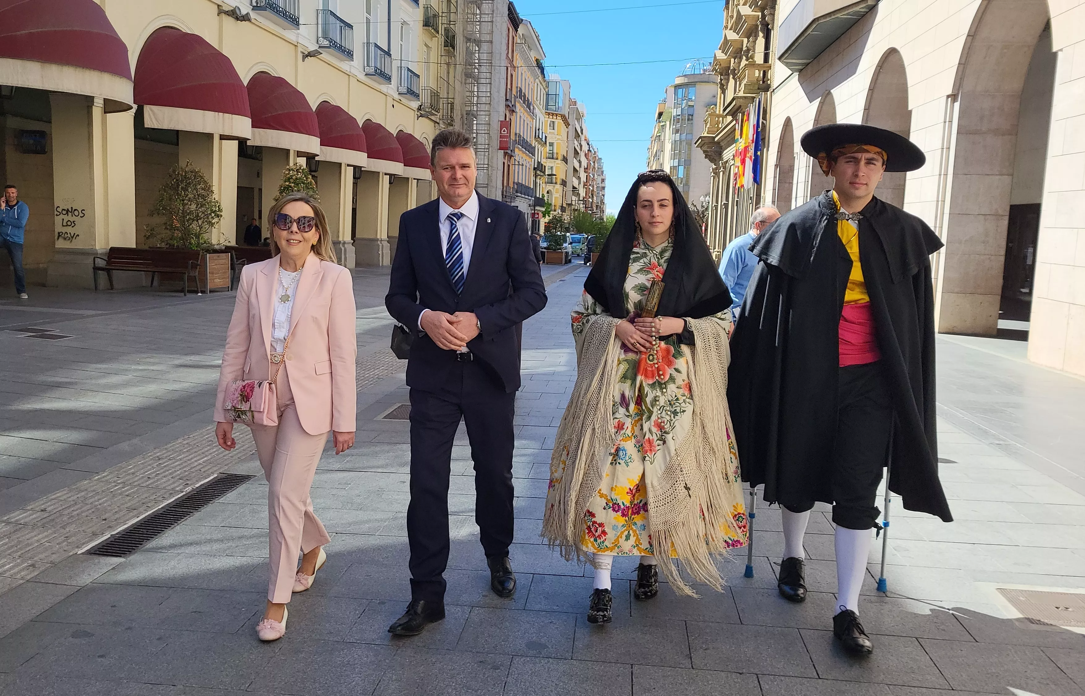 Presentación en Huesca del Día de La Faldeta de Fraga.