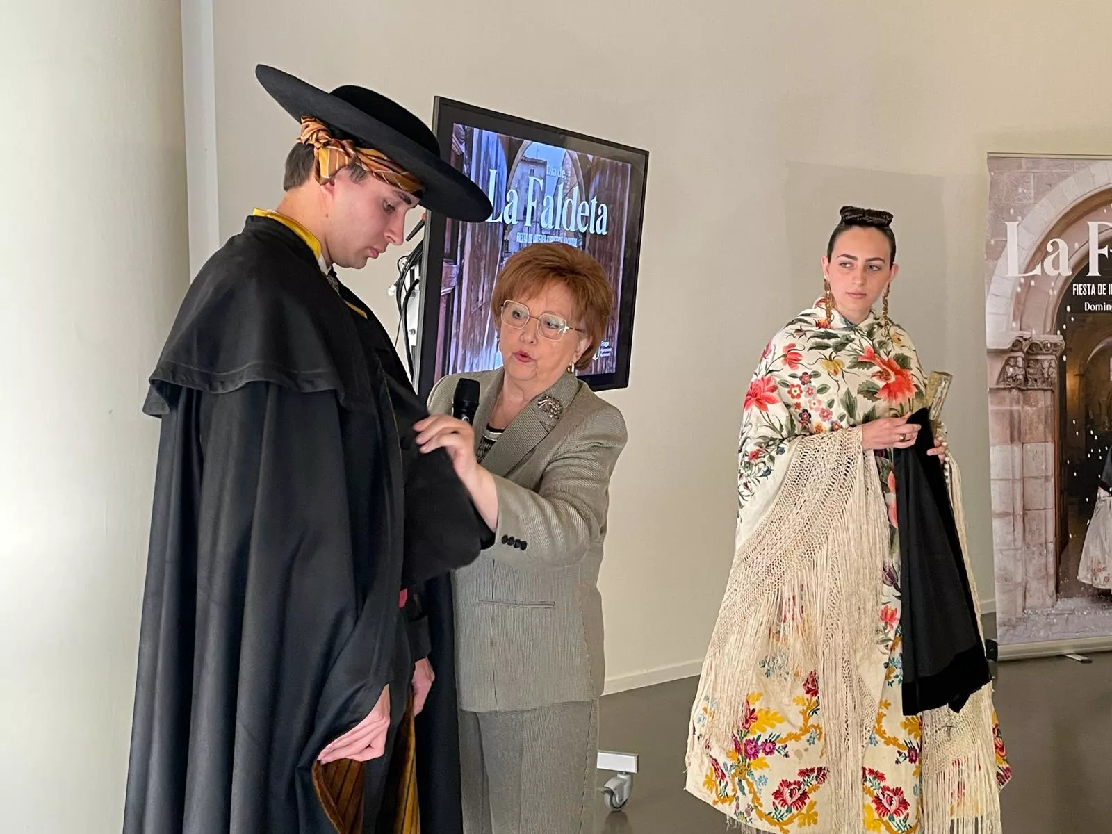 Presentación en Huesca del Día de La Faldeta de Fraga.