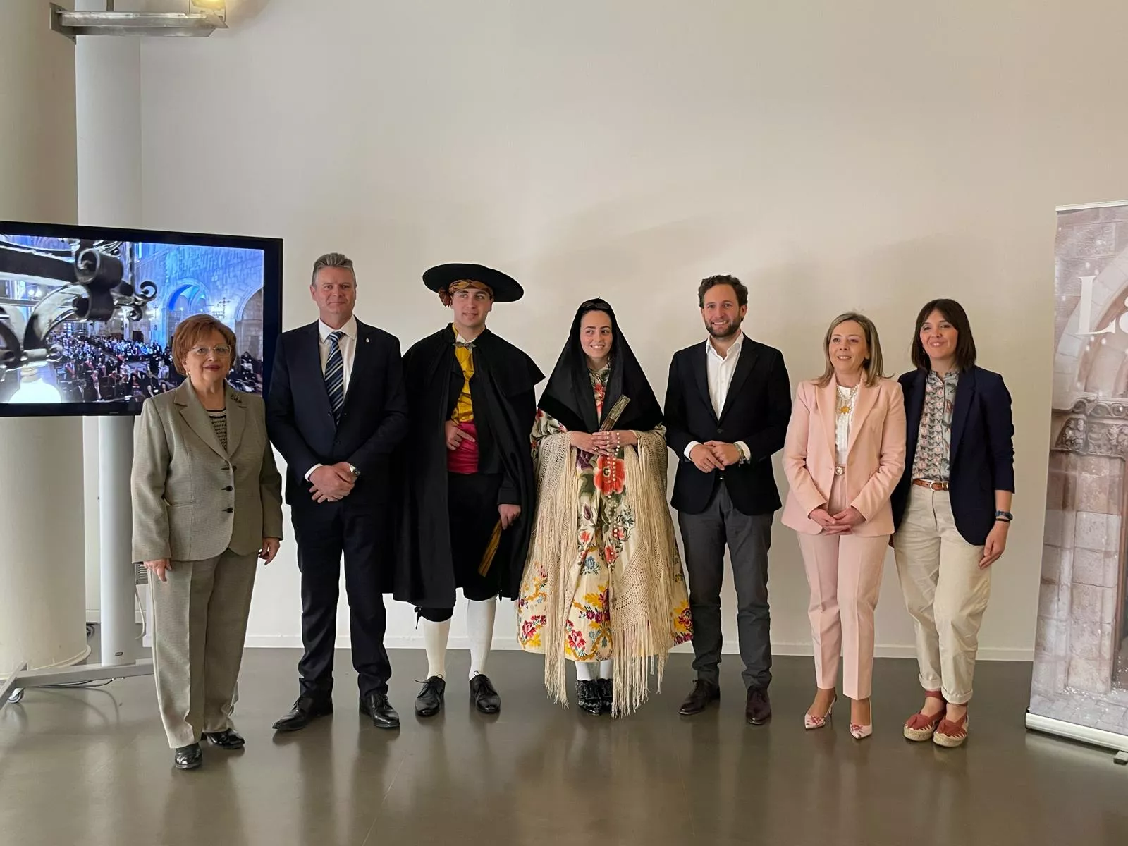 Presentación en Huesca del Día de La Faldeta de Fraga.