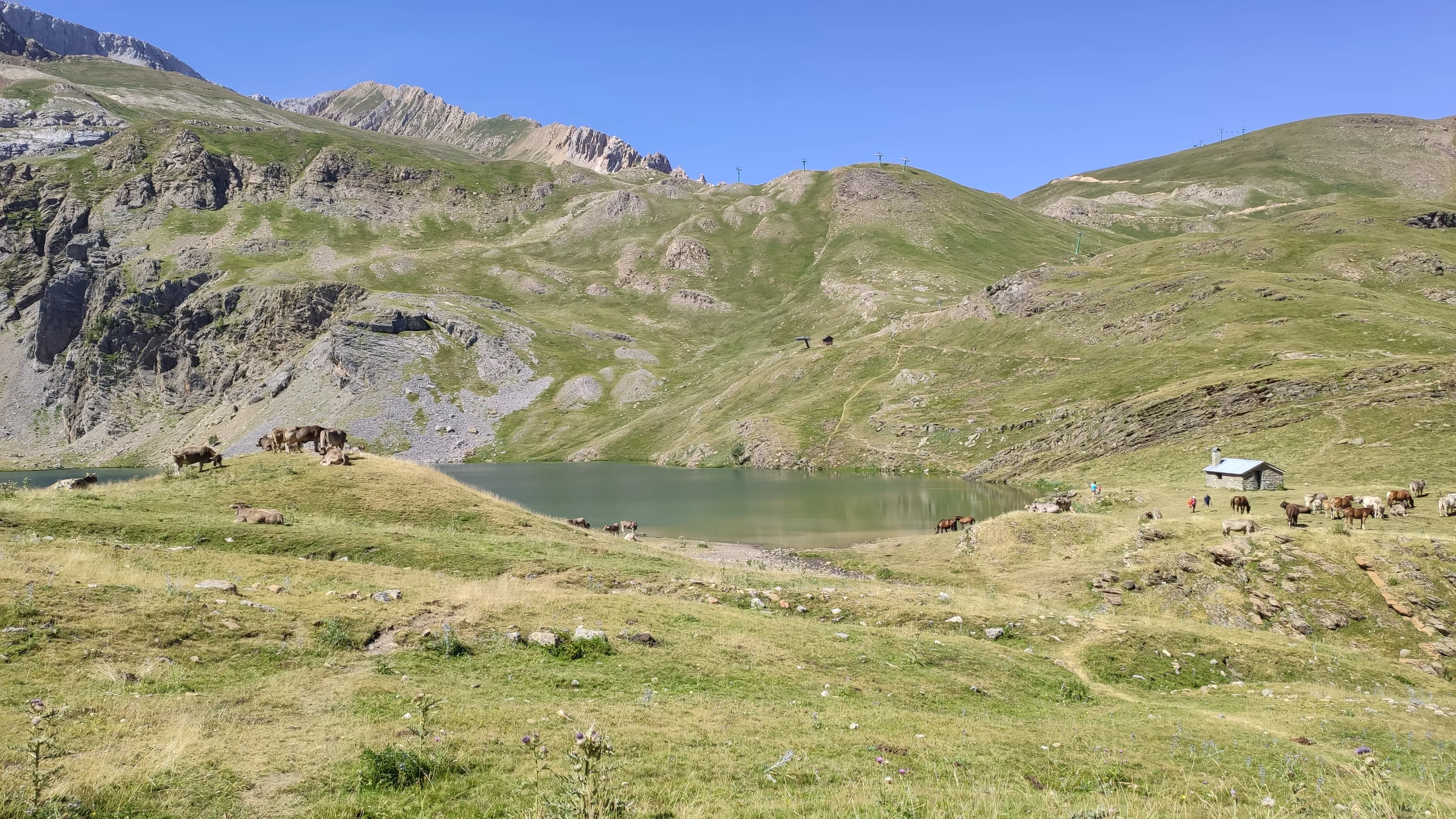 Ibón de Sabocos en Panticosa. Ibón de Sabocos en Panticosa.