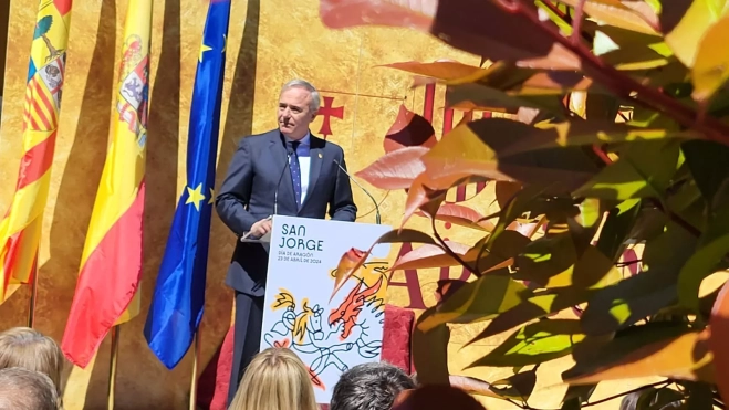 Jorge Azcón, presidente del Gobierno de Aragón