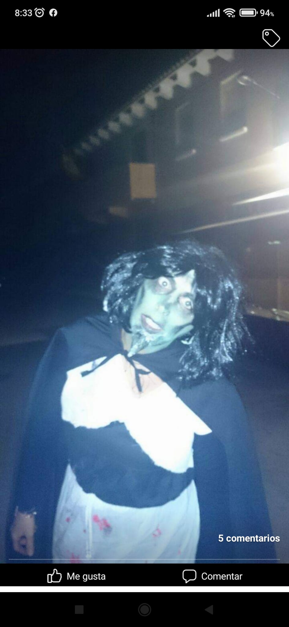 Festival del Terror en Grañén de una edición anterior