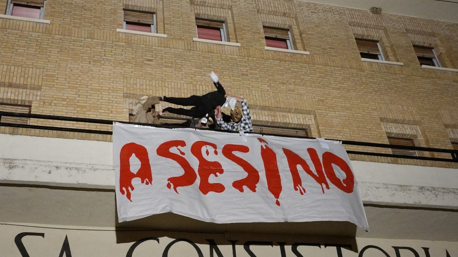 Festival del Terror en Grañén de una edición anterior