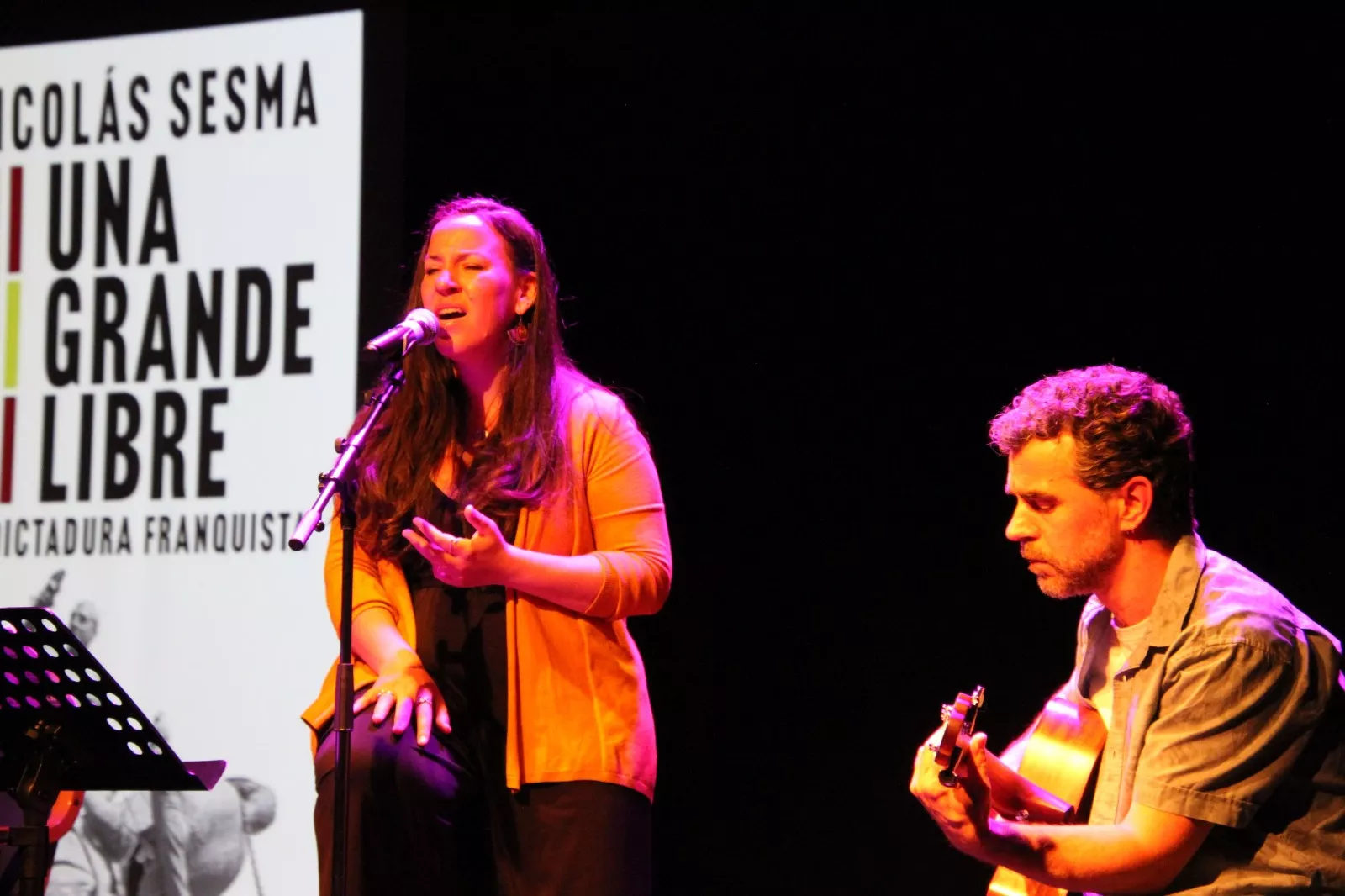 Noelia Rodríguez y Daniel Escartín. Foto Carlos Neofato