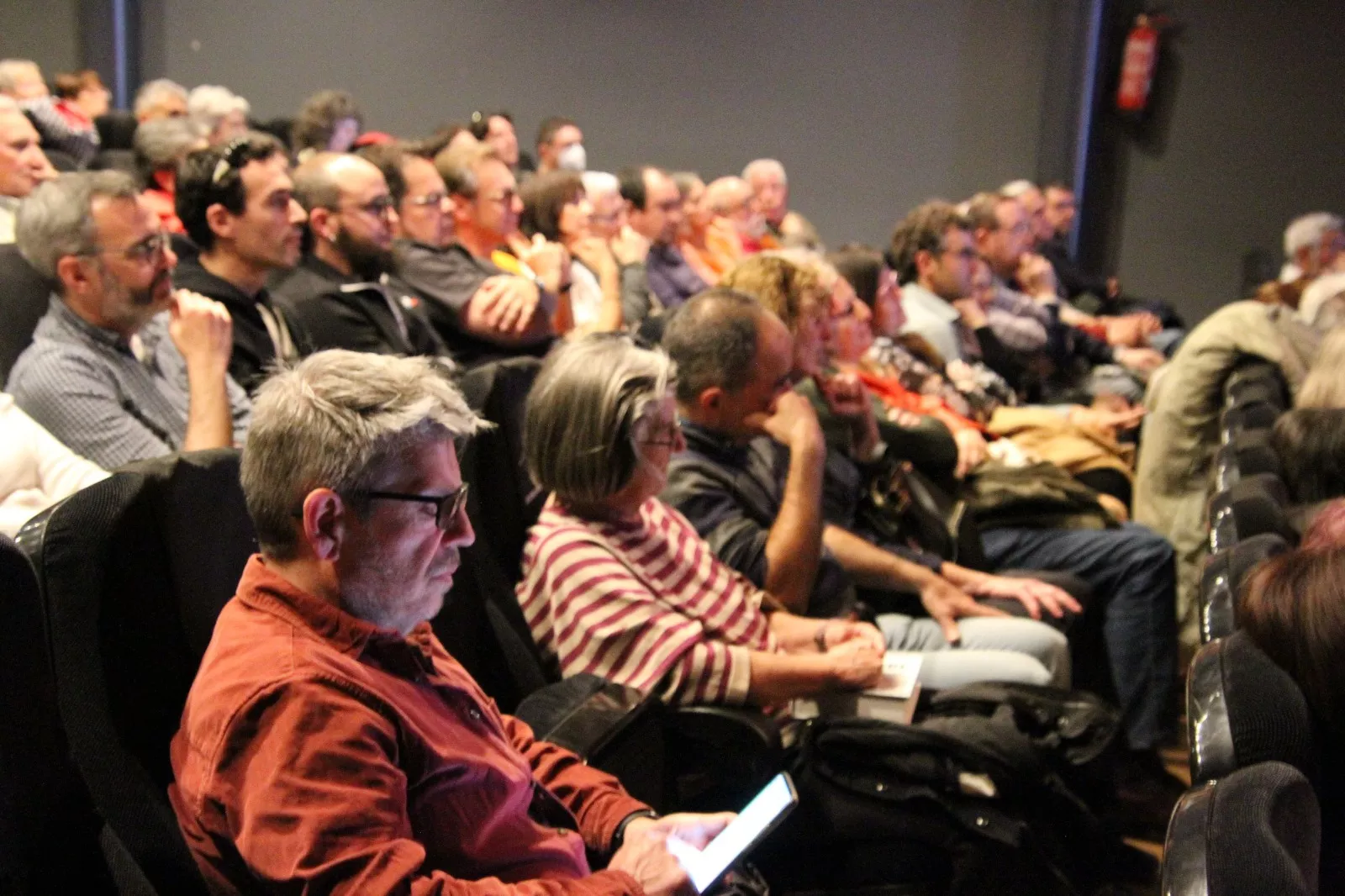 Presentación del libro de Nicolás Sesma en Huesca.  Foto Carlos Neofato