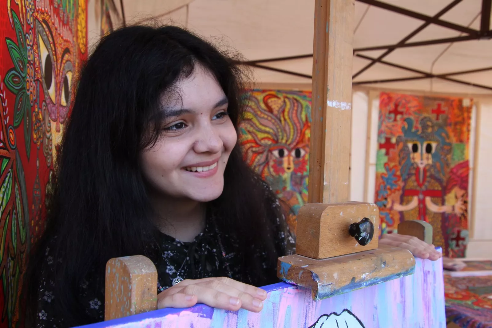 Cecilia Byrne (Chile). Foto Carlos Neofato