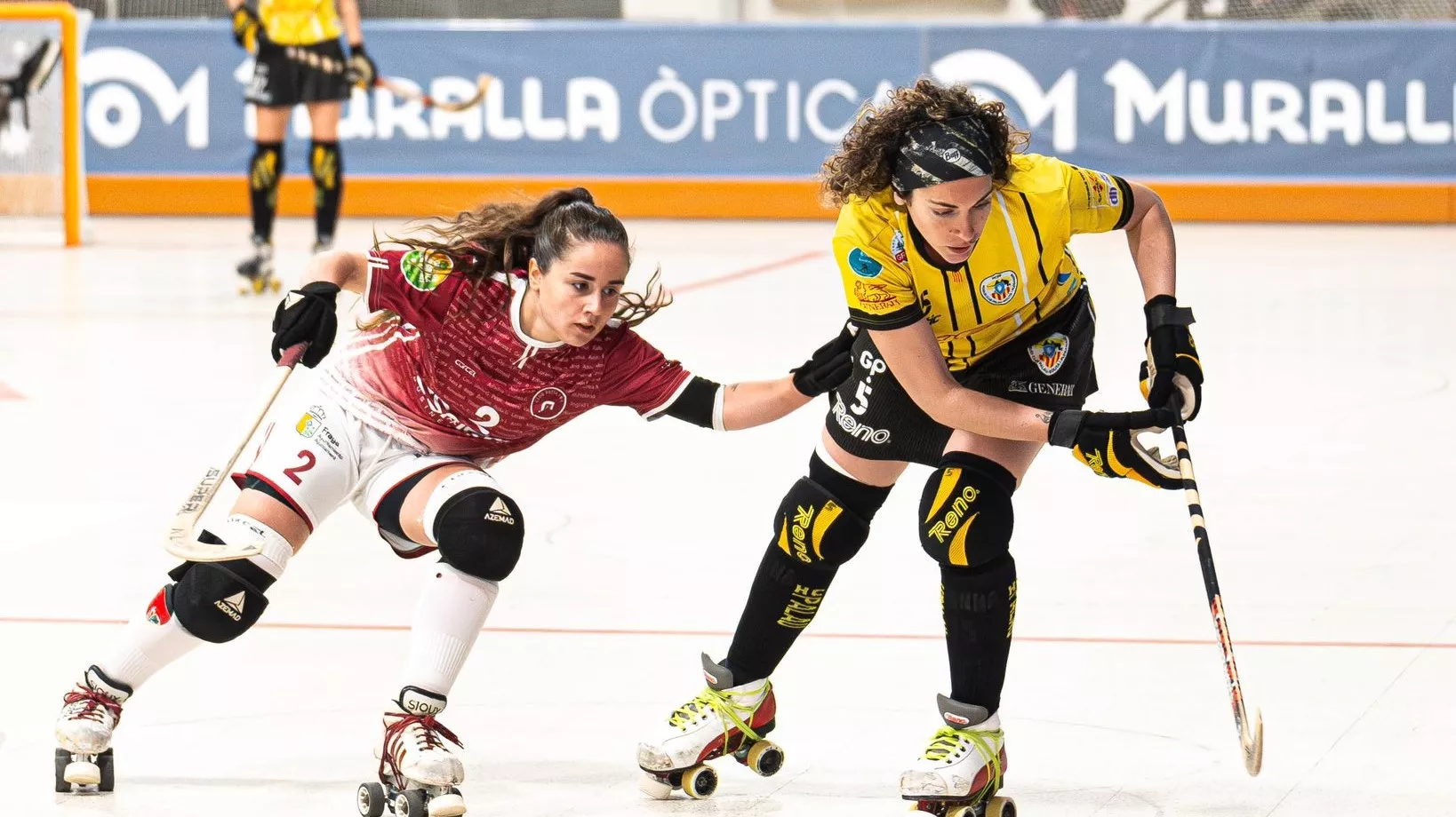 Foto de archivo de un partido del CP Esneca Fraga de esta temporada.