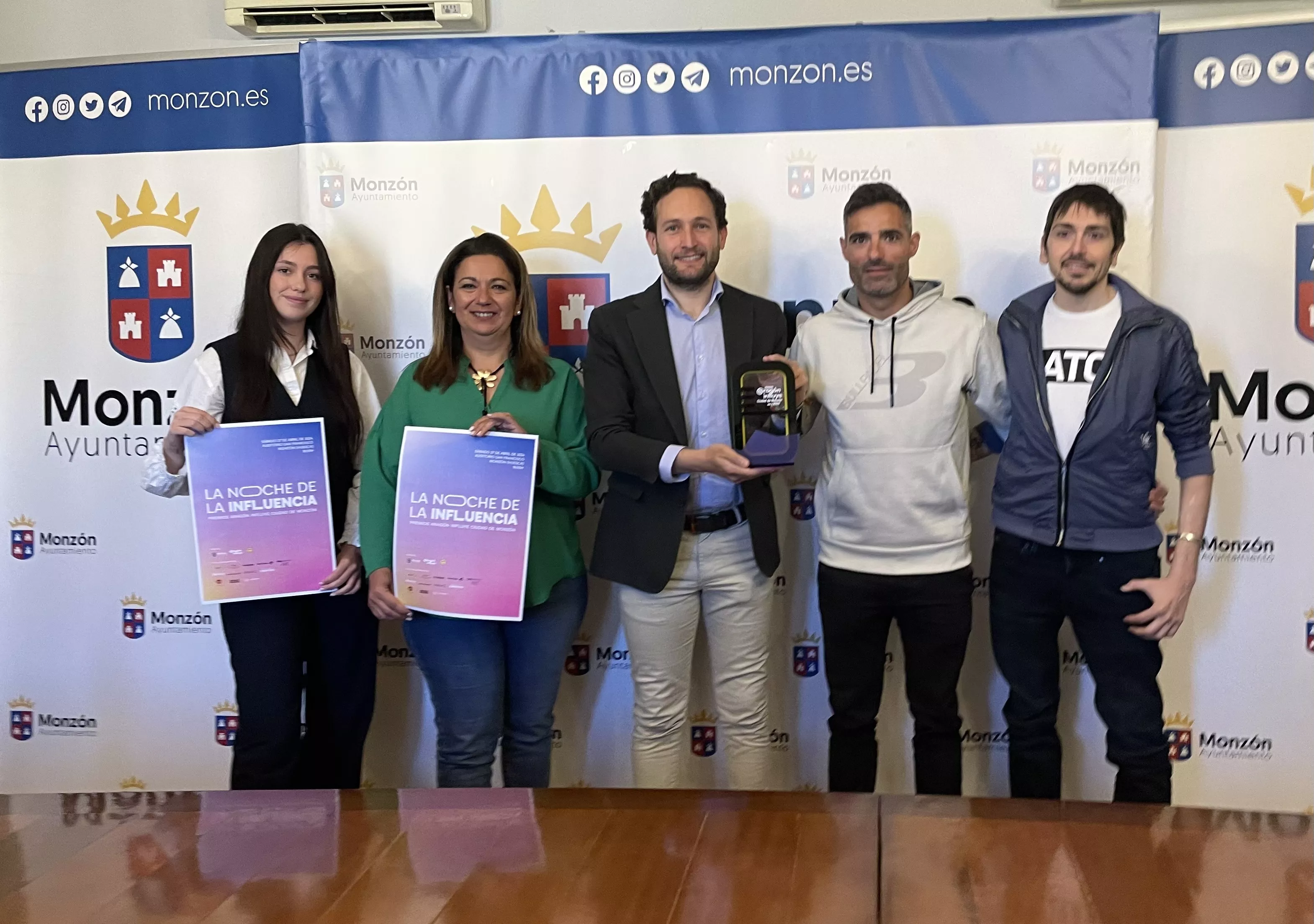 Monzón acoge la Noche de la Influencia que premiará a los mejores creadores de contenidos de Aragón.