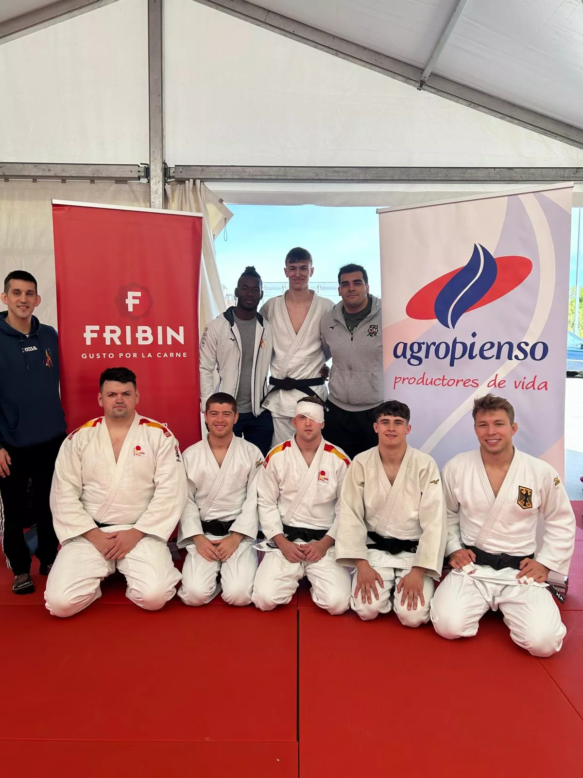 Equipo del CJ Binéfar en la Liga.