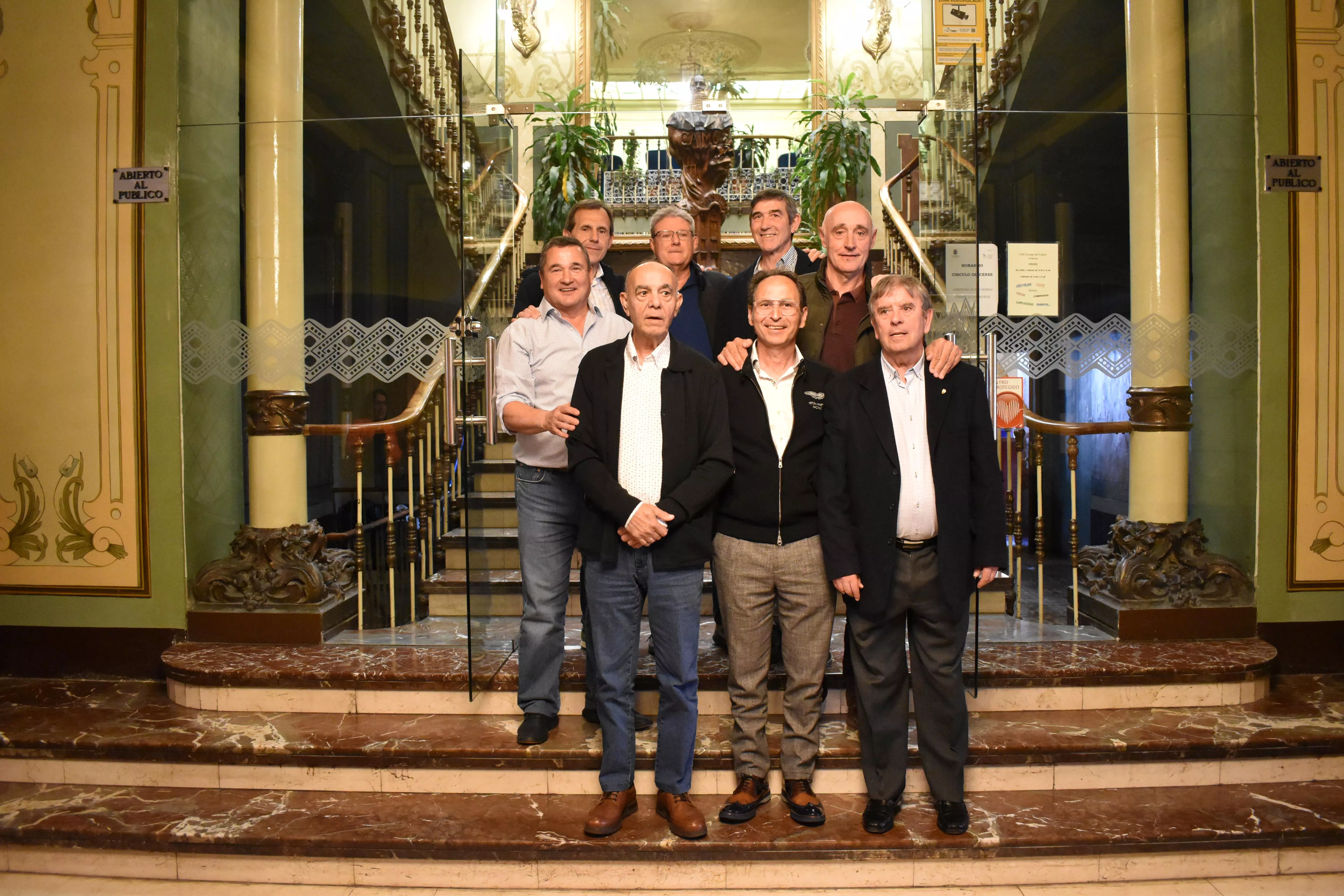 Fiesta de jubilación de Miguel Ángel Blasco, Pichichi. Foto Carlos Jalle