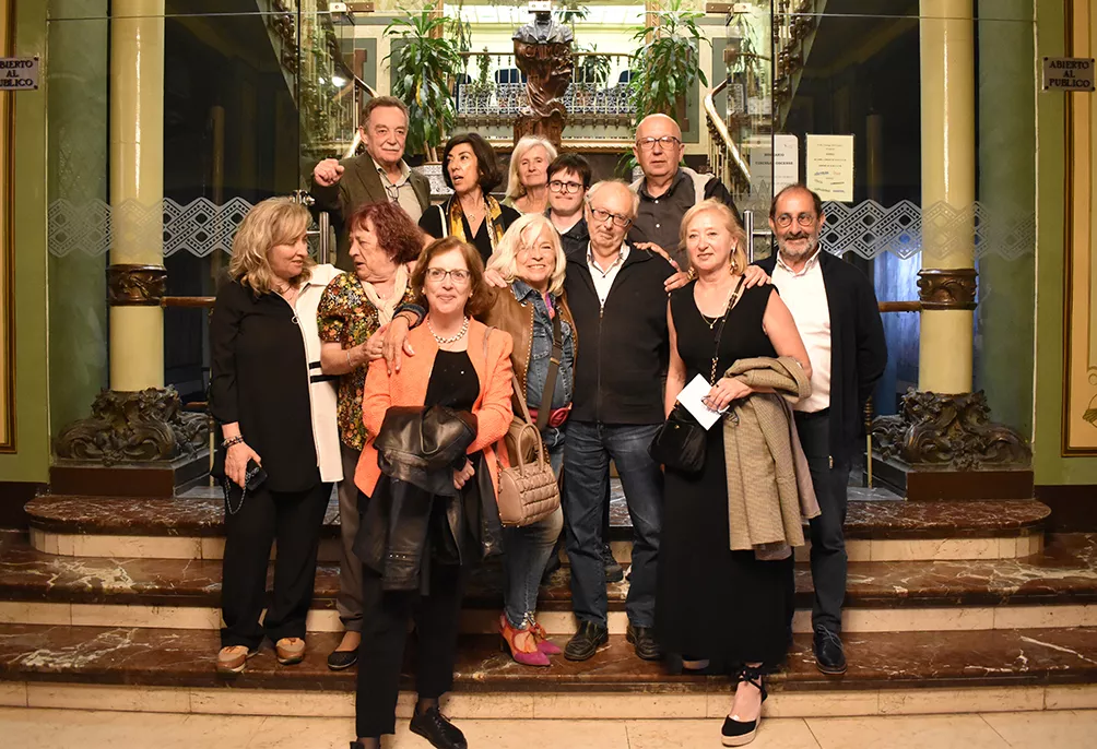 Fiesta de jubilación de Miguel Ángel Blasco, Pichichi. Foto Carlos Jalle