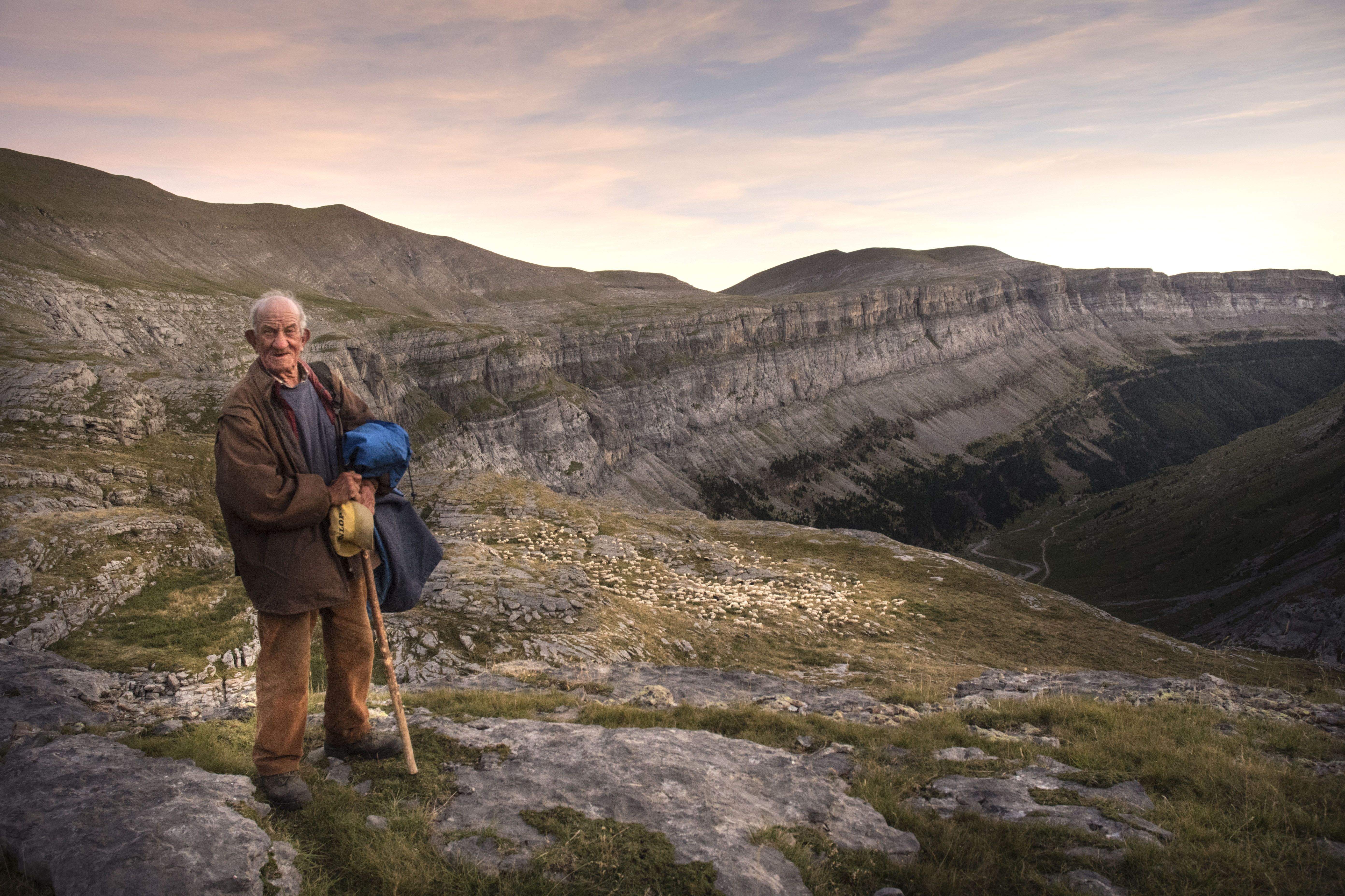 "Aurelio, el pastor", fotografía de Alfonso Ferrer ganadora del premio del público