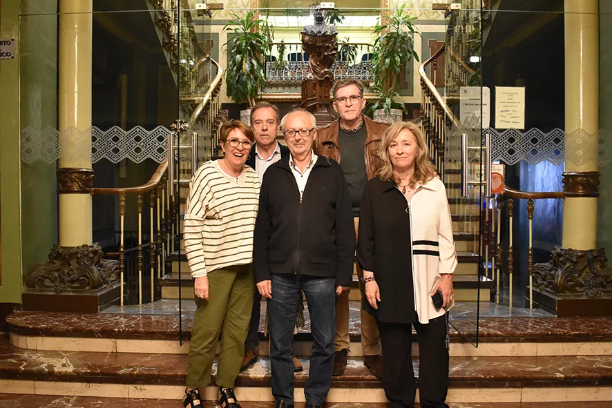 Fiesta de jubilación de Miguel Ángel Blasco, Pichichi. Foto Carlos Jalle