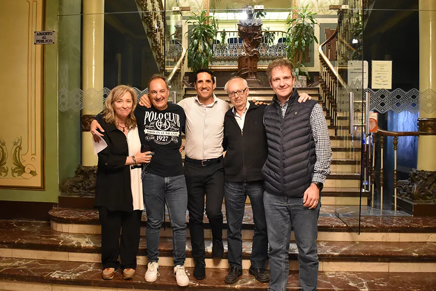 Fiesta de jubilación de Miguel Ángel Blasco, Pichichi. Foto Carlos Jalle