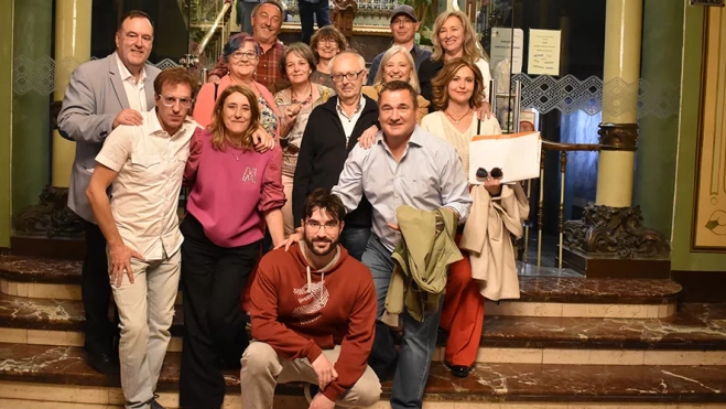 Fiesta de jubilación de Miguel Ángel Blasco, Pichichi. Foto Carlos Jalle