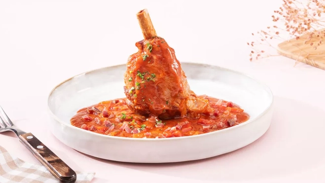 Chilindrón de jarretes de Ternasco Chilindrón de jarretes de Ternasco