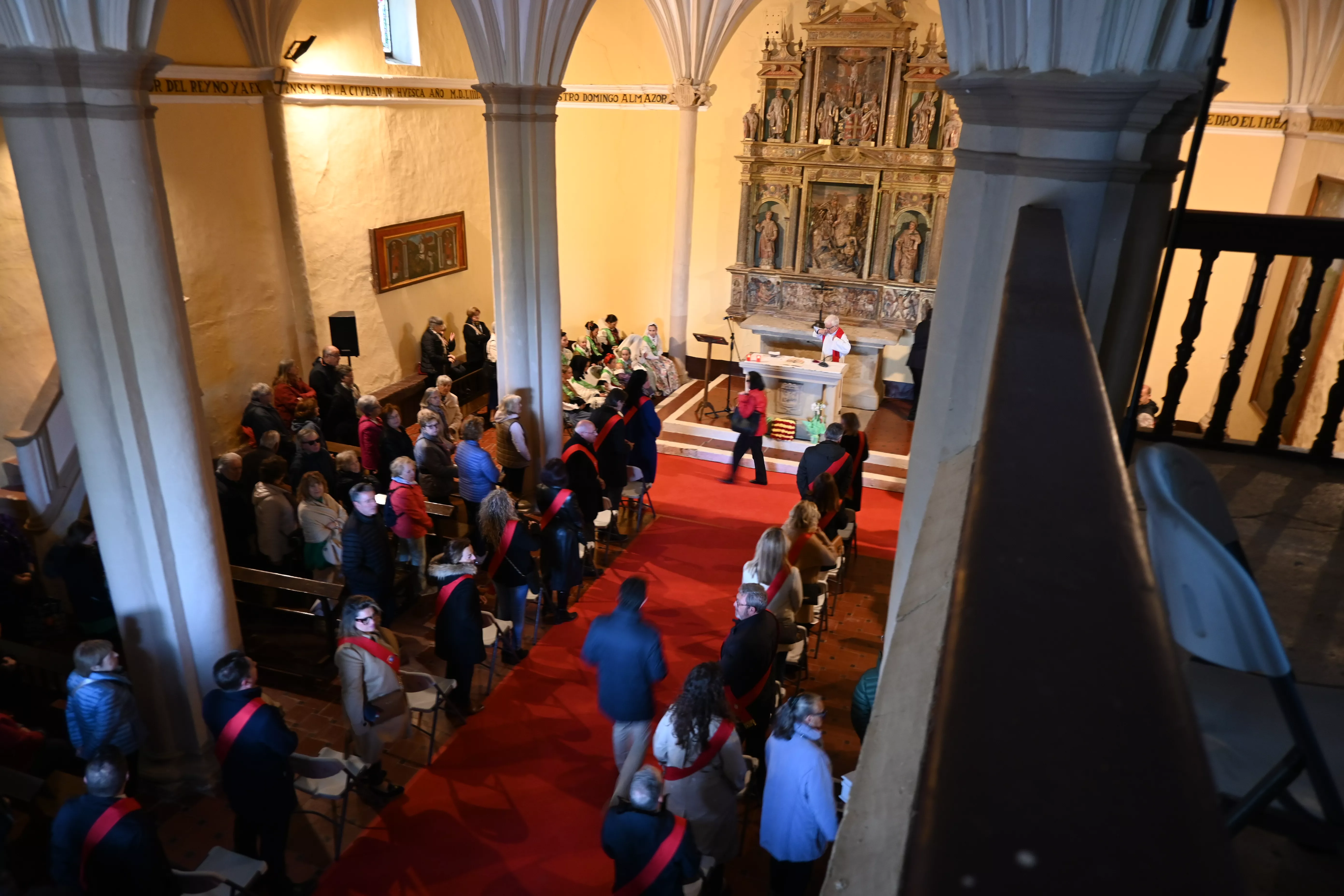 Día de Aragón en el Cerro de San Jorge de Huesca. Foto Carlos Jalle 