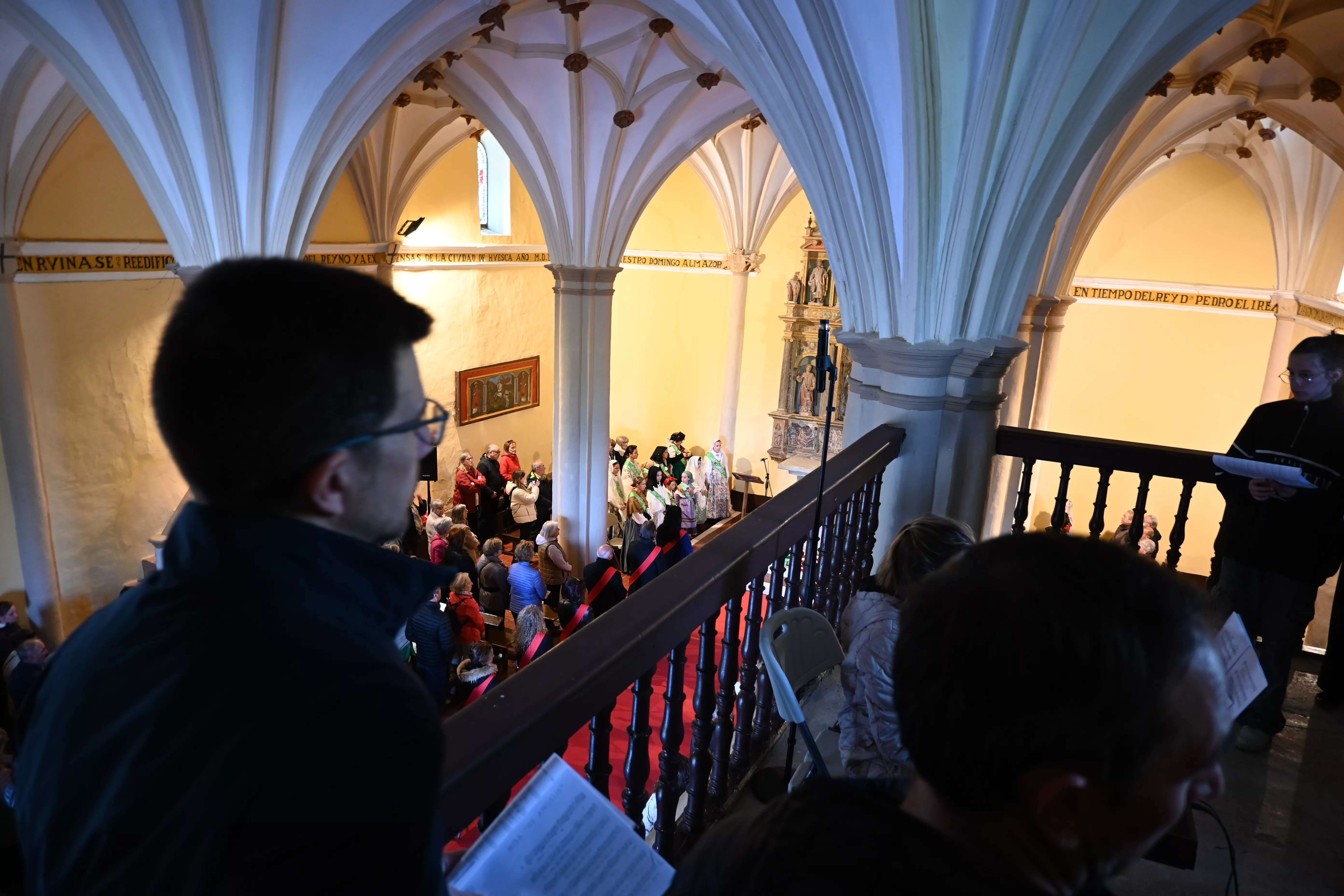 Día de Aragón en el Cerro de San Jorge de Huesca. Foto Carlos Jalle 