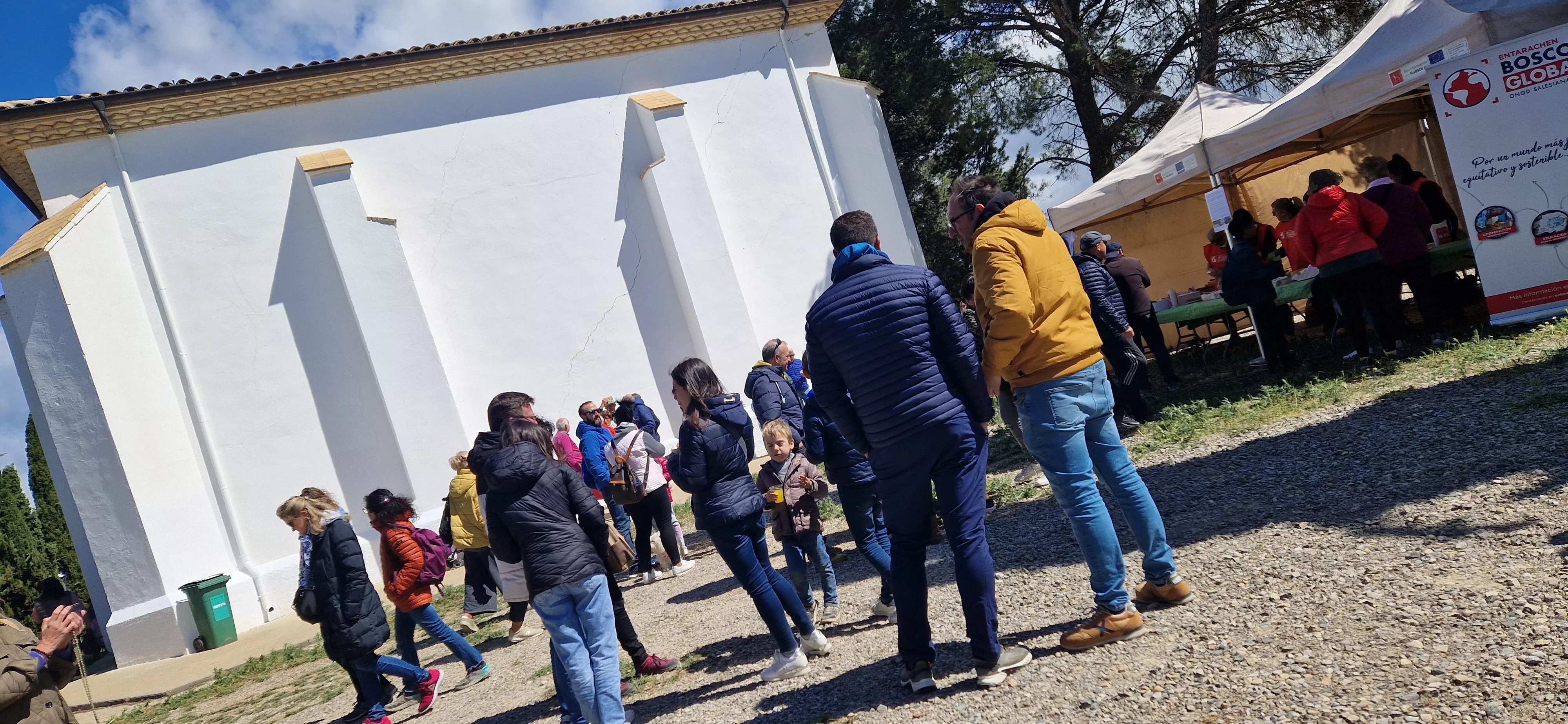 Día de Aragón en el Cerro de San Jorge de Huesca. Foto Myriam Martínez 