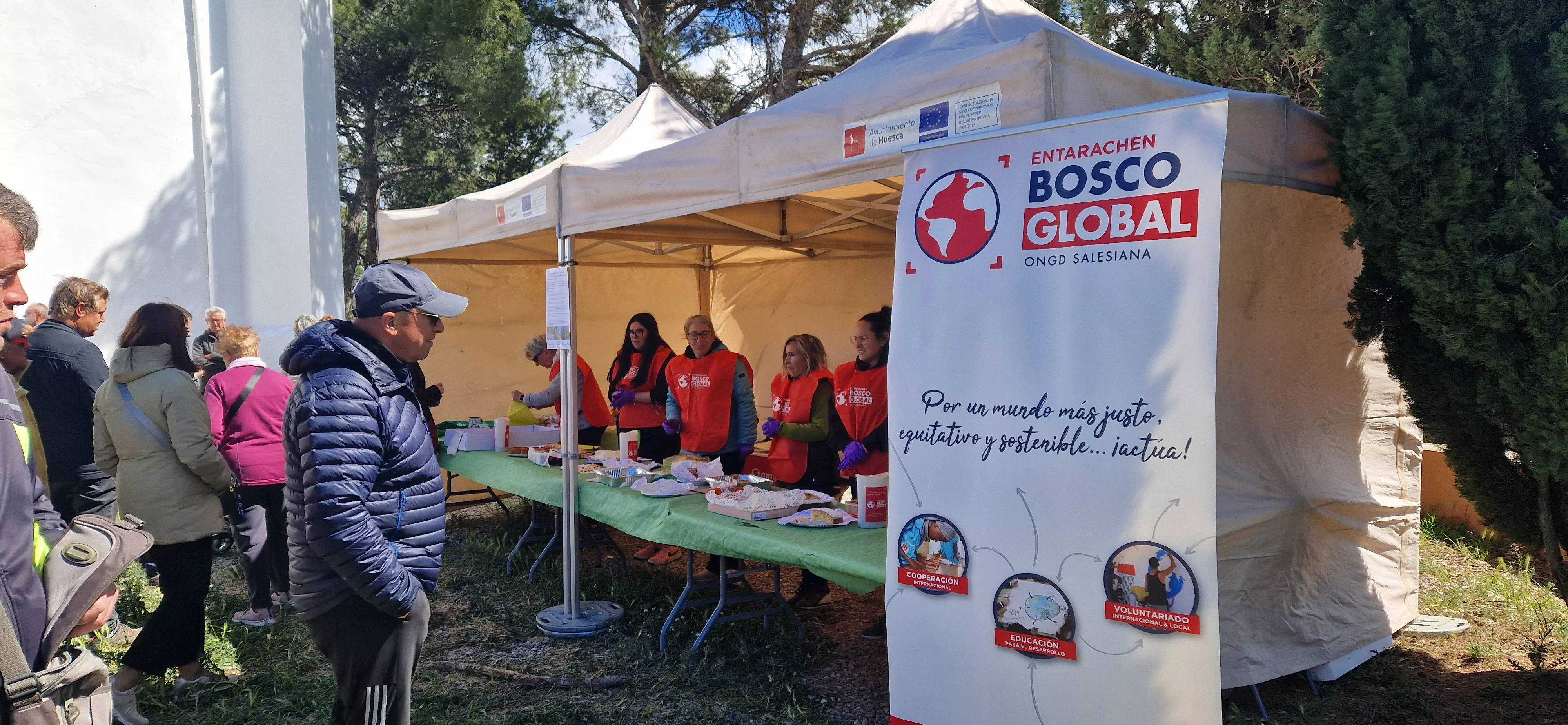Día de Aragón en el Cerro de San Jorge de Huesca. Foto Myriam Martínez 