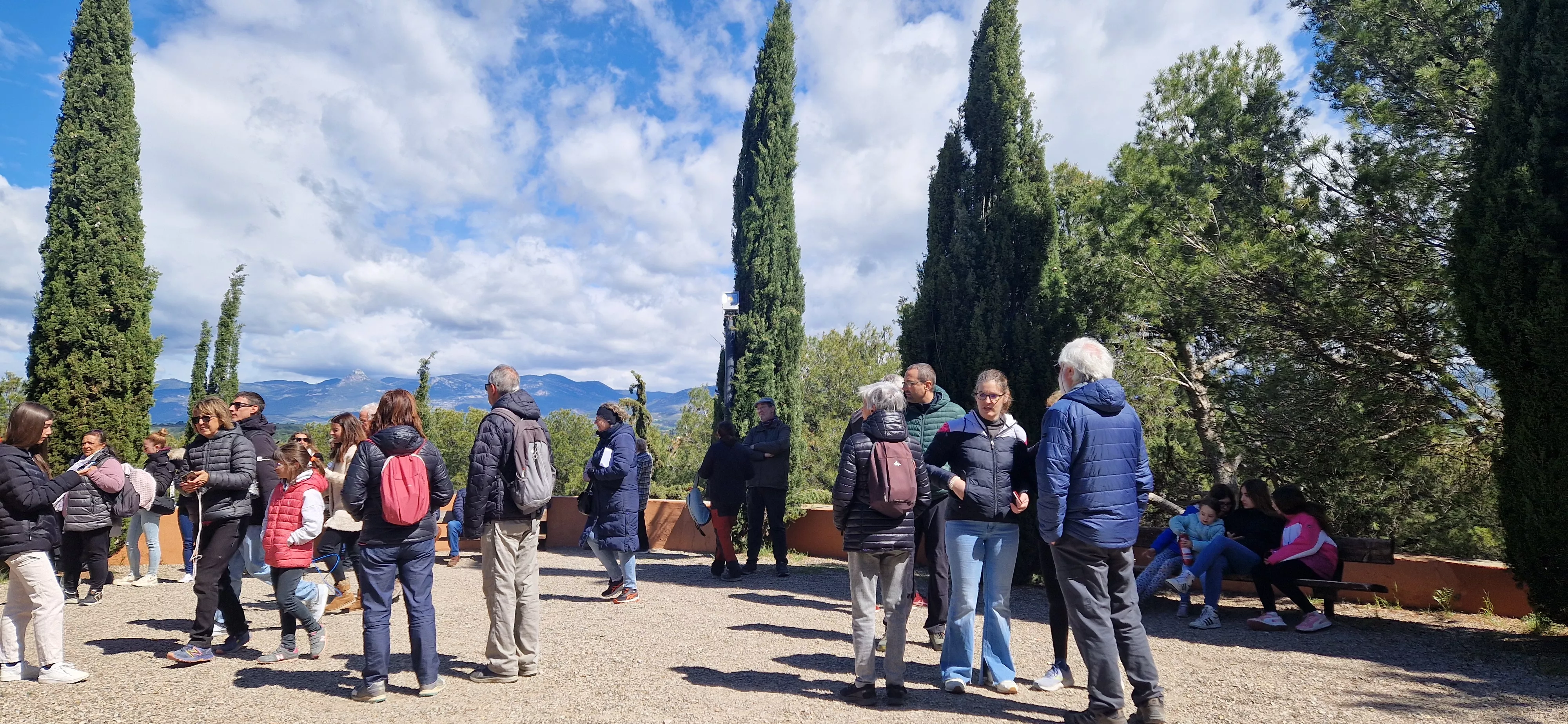 Día de Aragón en el Cerro de San Jorge de Huesca. Foto Myriam Martínez 
