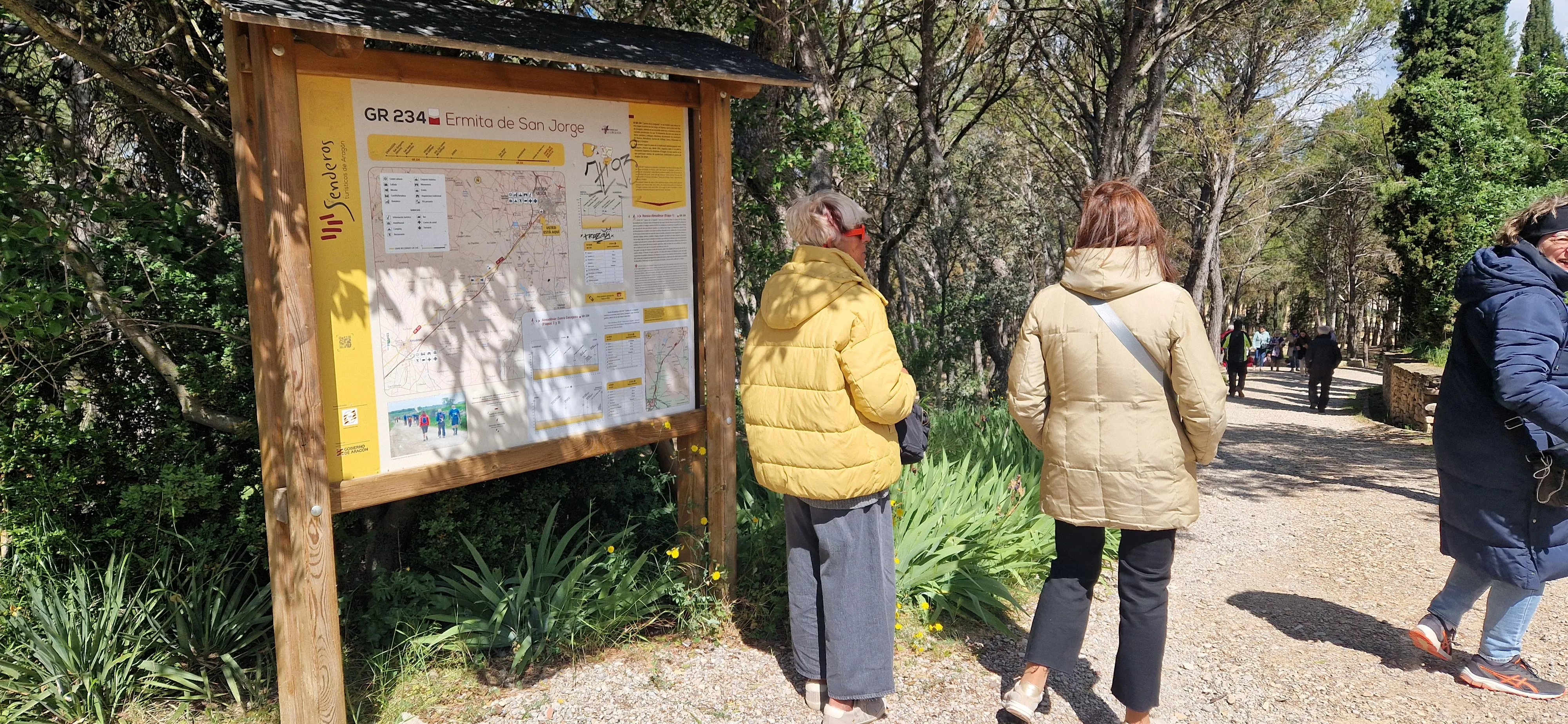 Día de Aragón en el Cerro de San Jorge de Huesca. Foto Myriam Martínez 