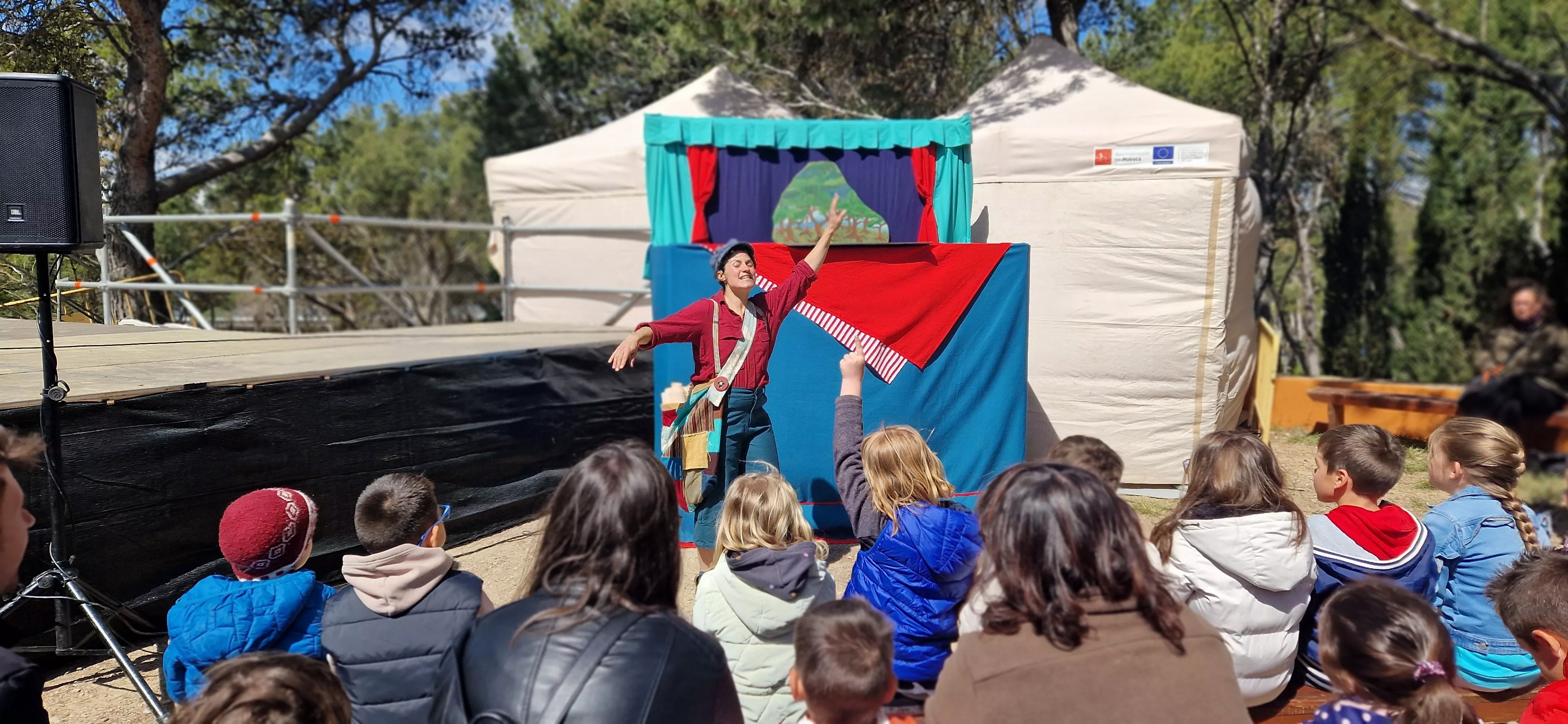 Día de Aragón en el Cerro de San Jorge de Huesca. Foto Myriam Martínez 