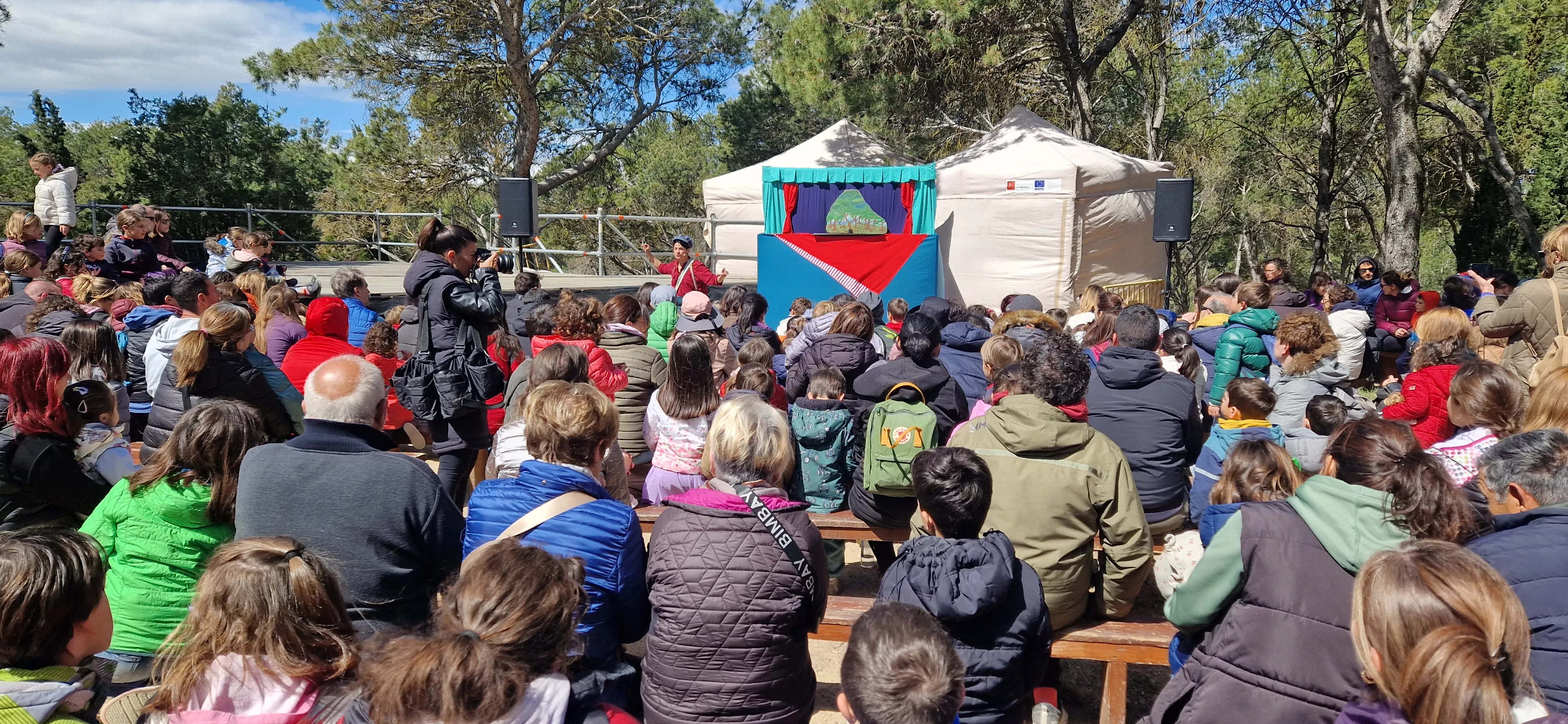 Día de Aragón en el Cerro de San Jorge de Huesca. Foto Myriam Martínez 