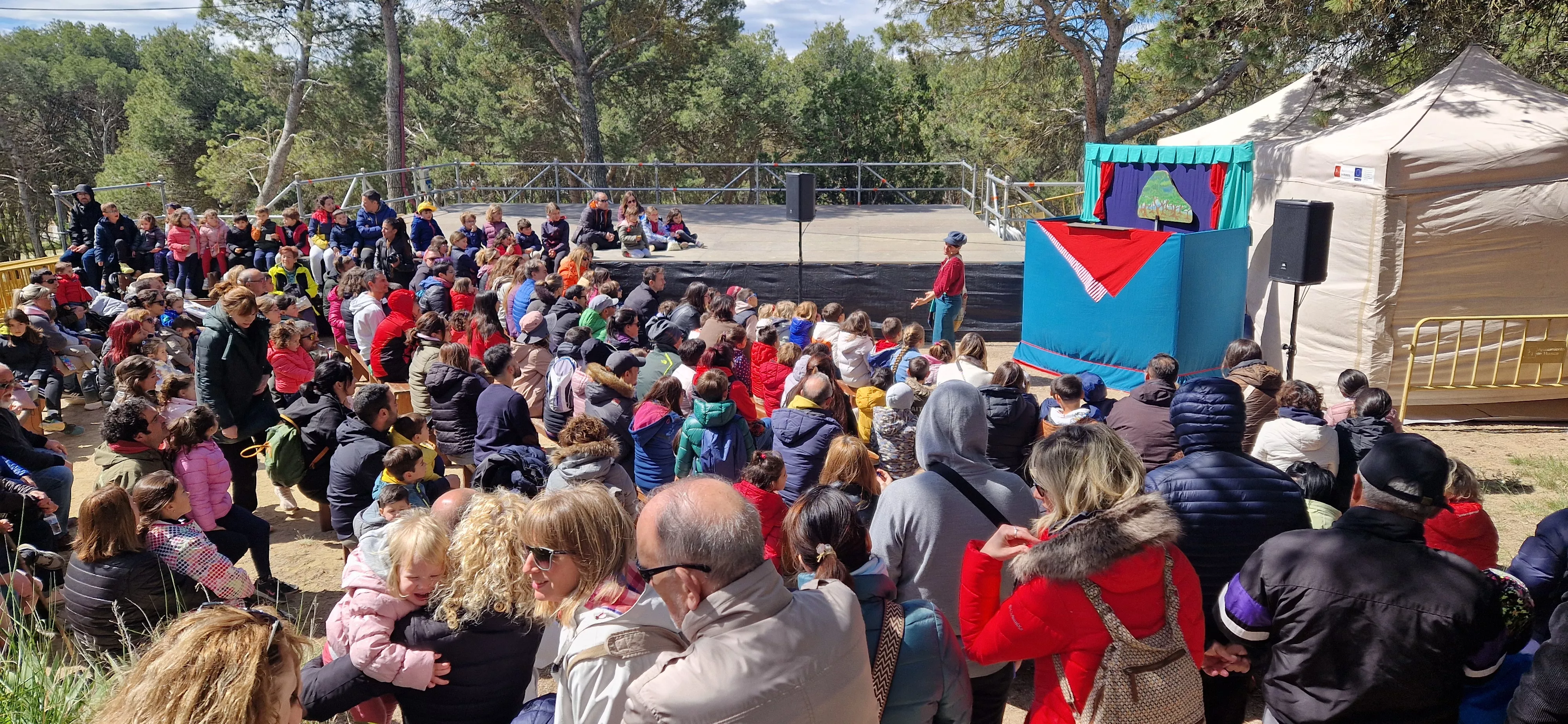 Día de Aragón en el Cerro de San Jorge de Huesca. Foto Myriam Martínez 