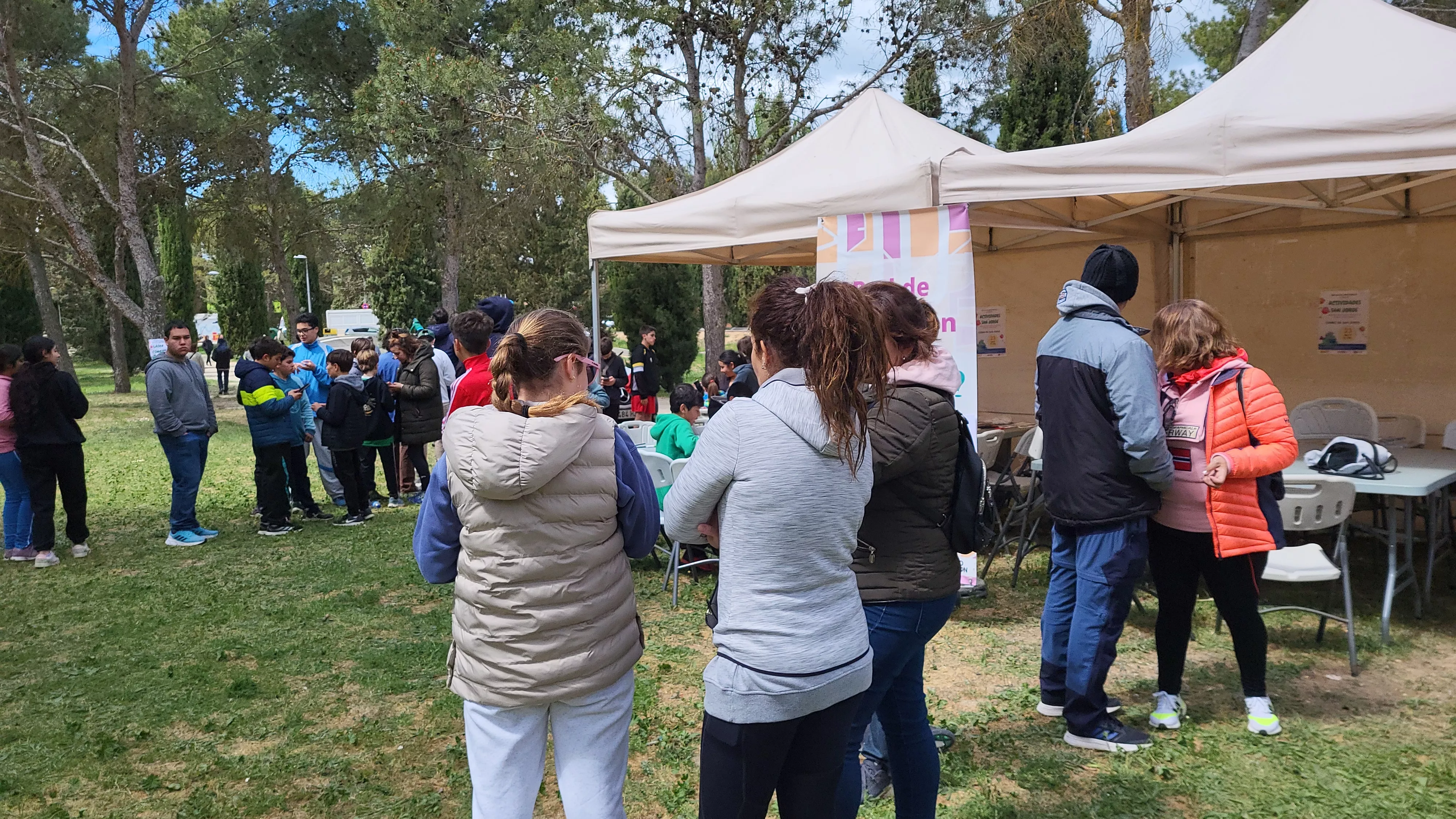 Día de Aragón en el Cerro de San Jorge de Huesca. Foto Mercedes Manterola 
