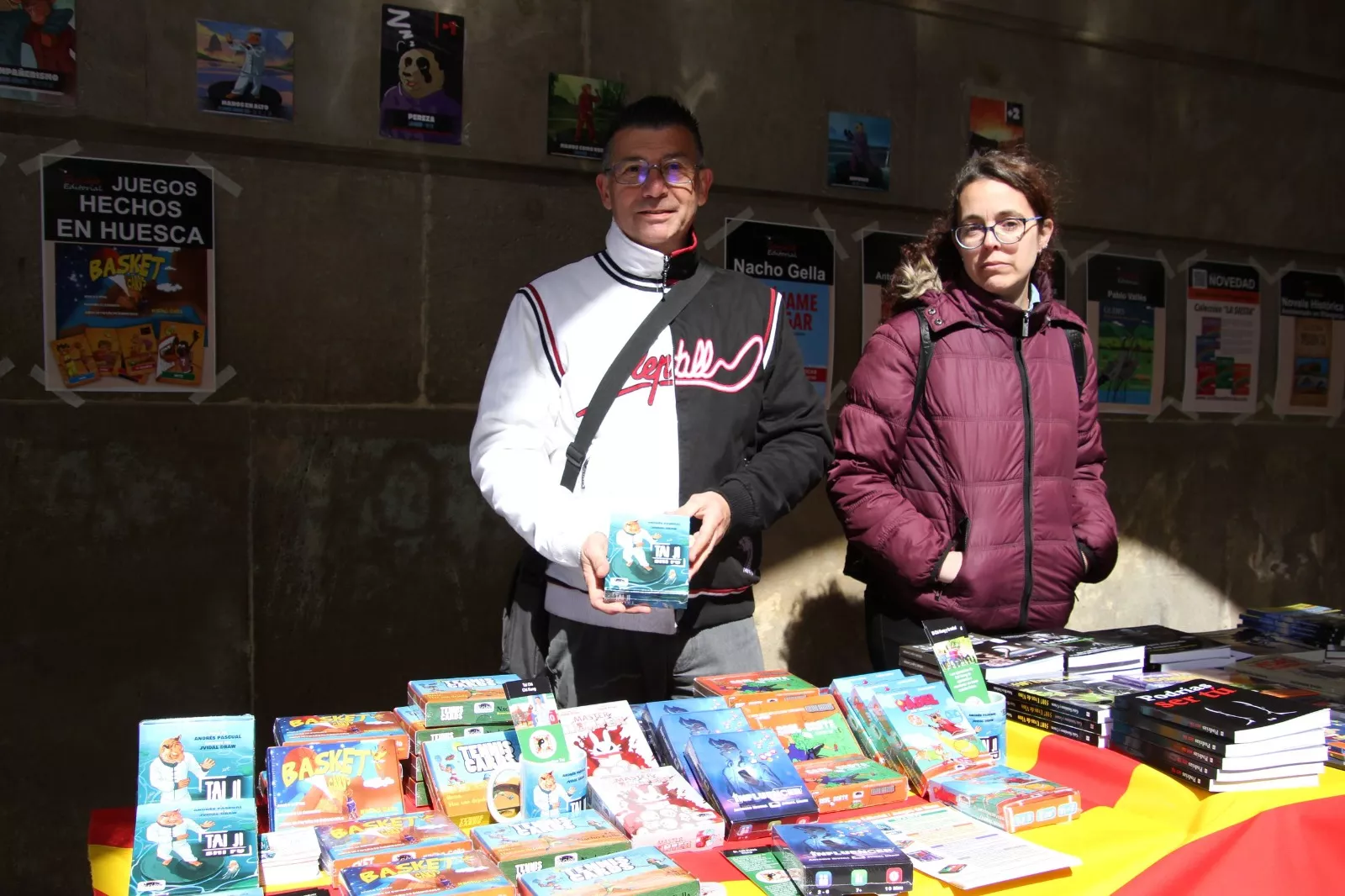 Día del Libro en Huesca. Foto Carlos Neofato 