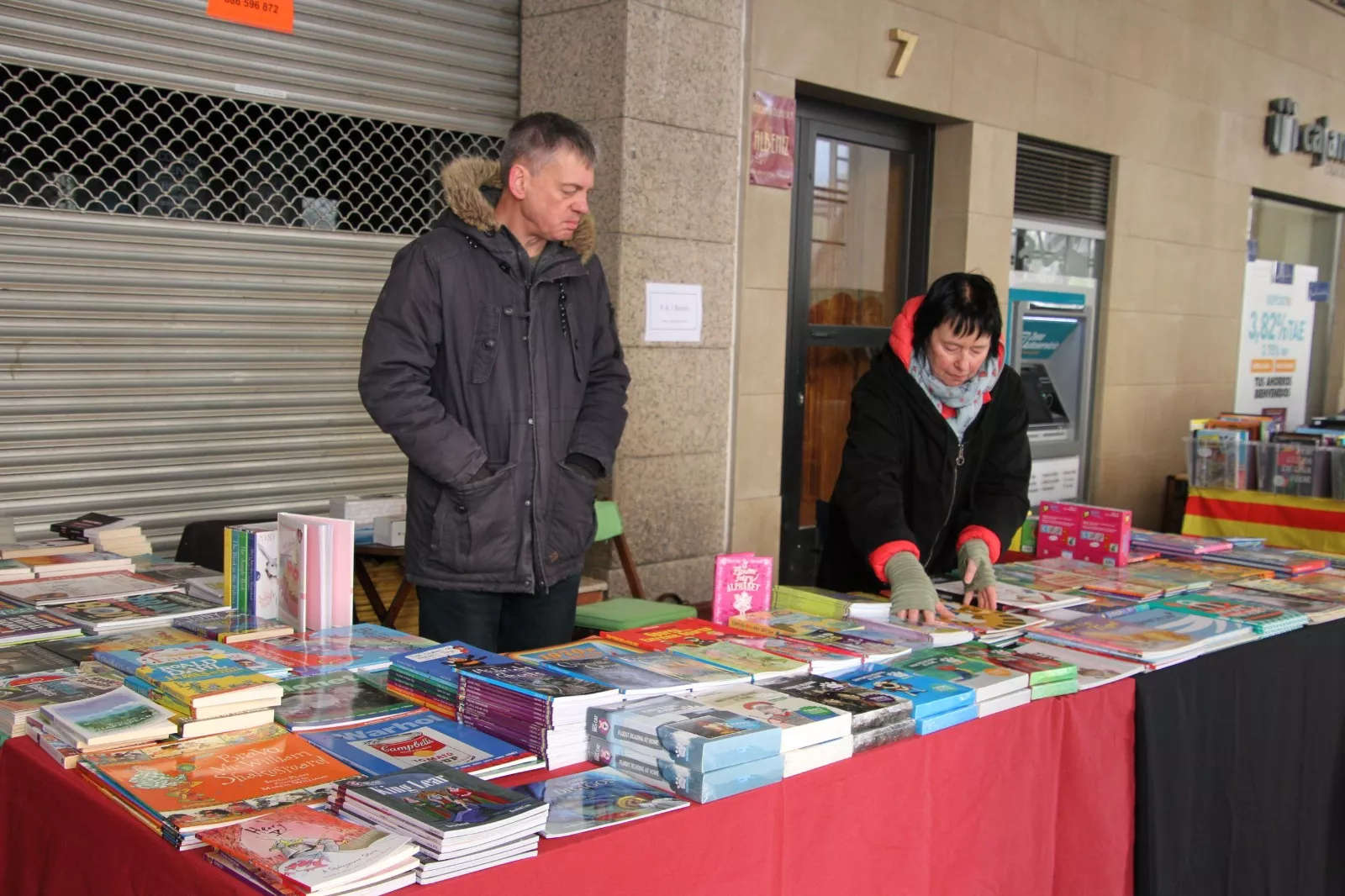 Día del Libro en Huesca. Foto Carlos Neofato 