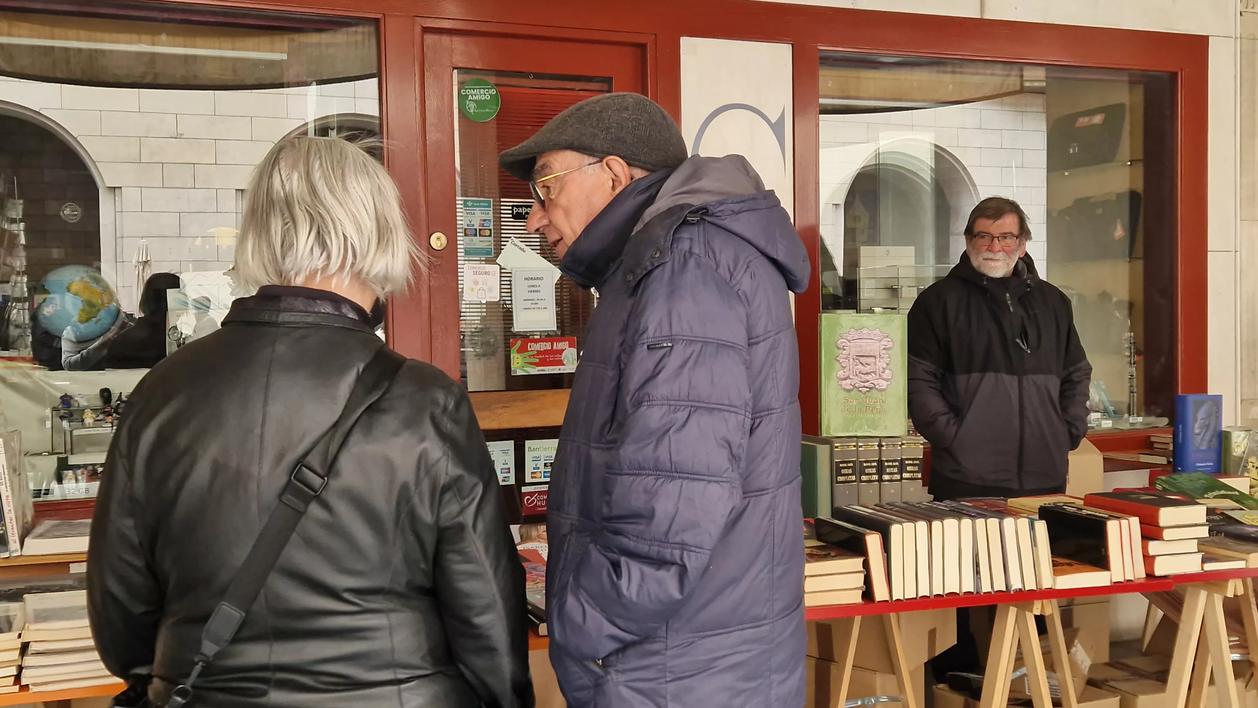 Día del Libro en Huesca. Foto Myriam Martínez