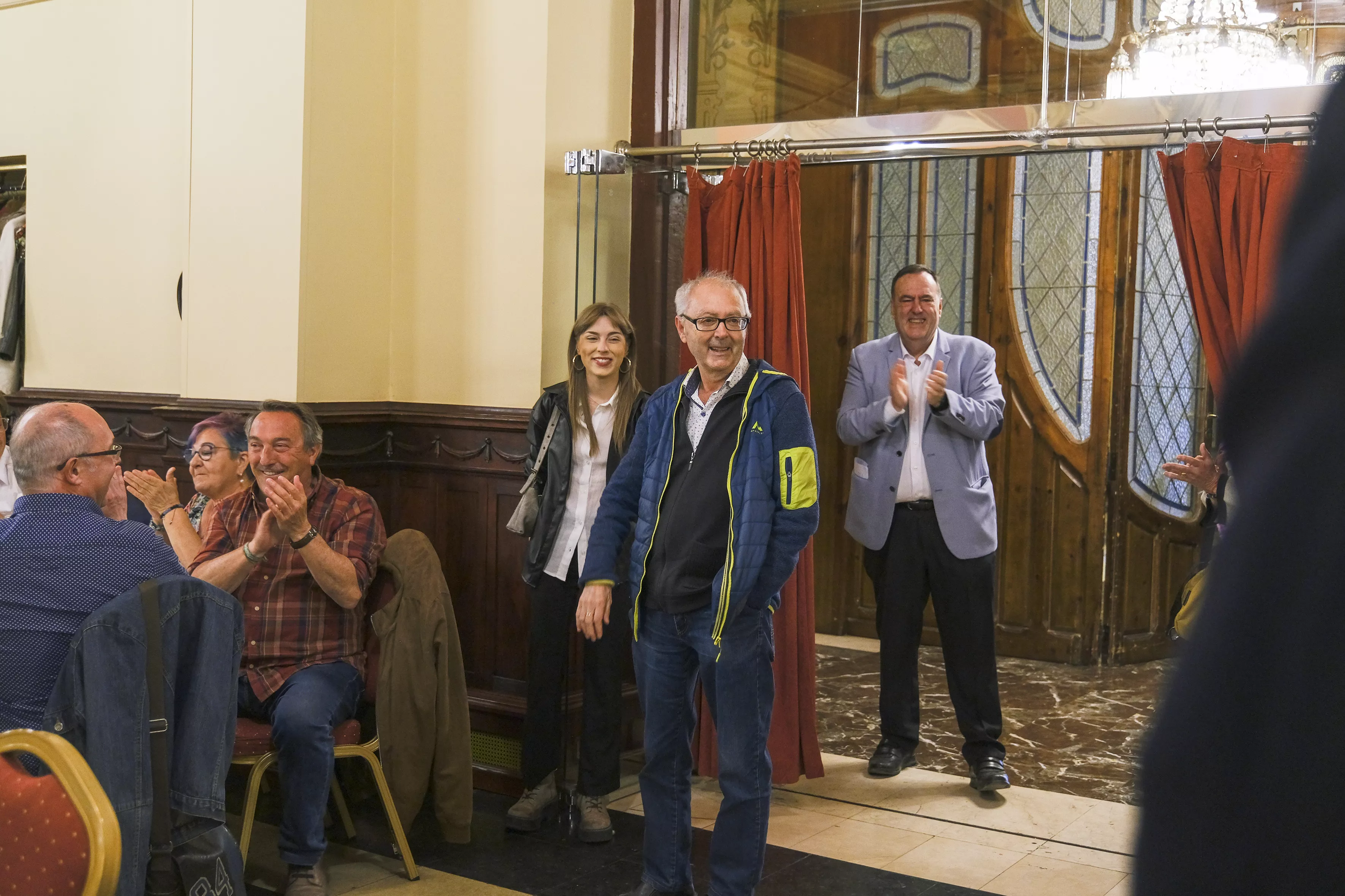 Fiesta de jubilación de Miguel Ángel Blasco, Pichichi. Foto Alejandro Sanagustín