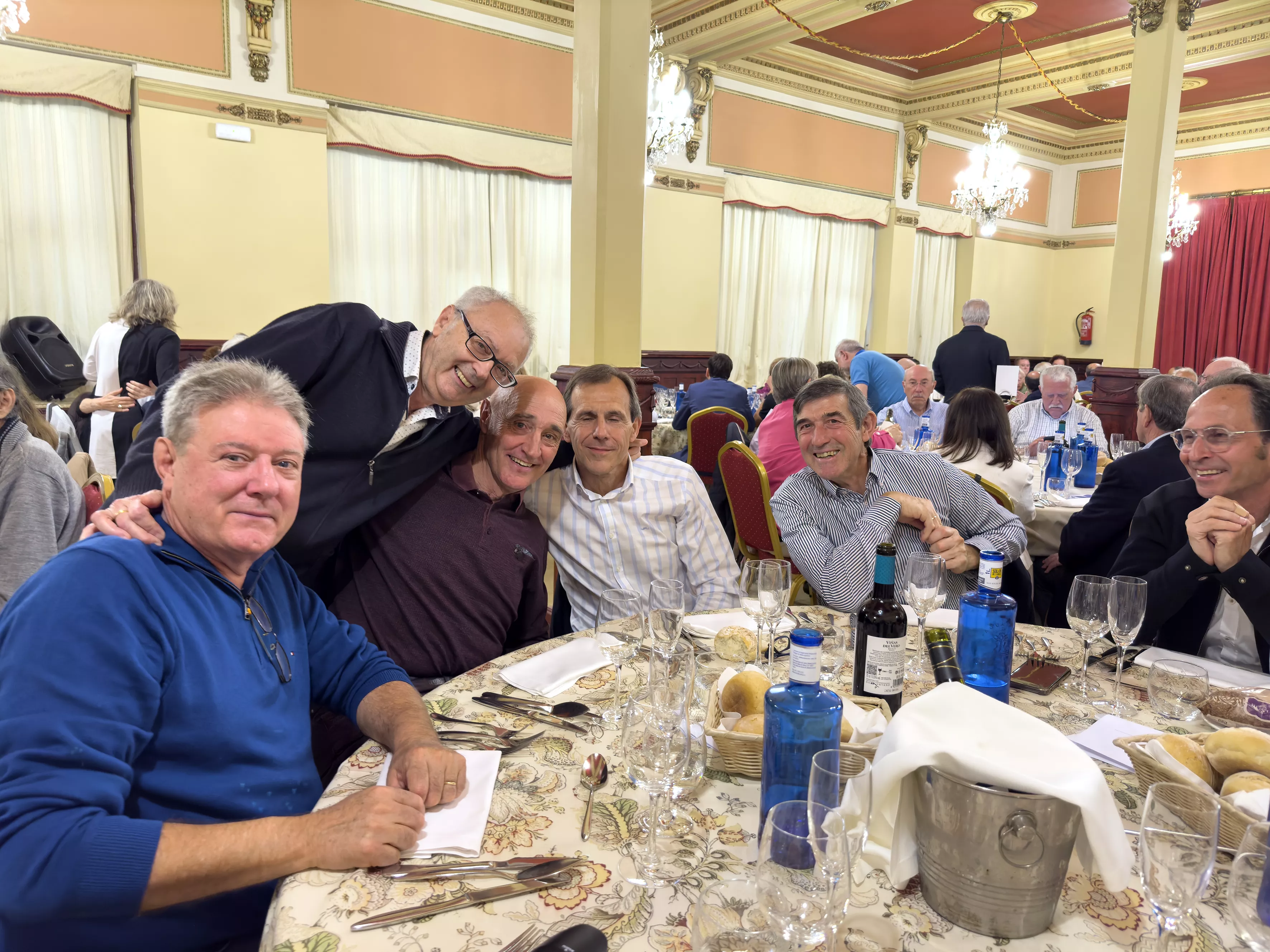 Fiesta de jubilación de Miguel Ángel Blasco, Pichichi. Foto Alejandro Sanagustín