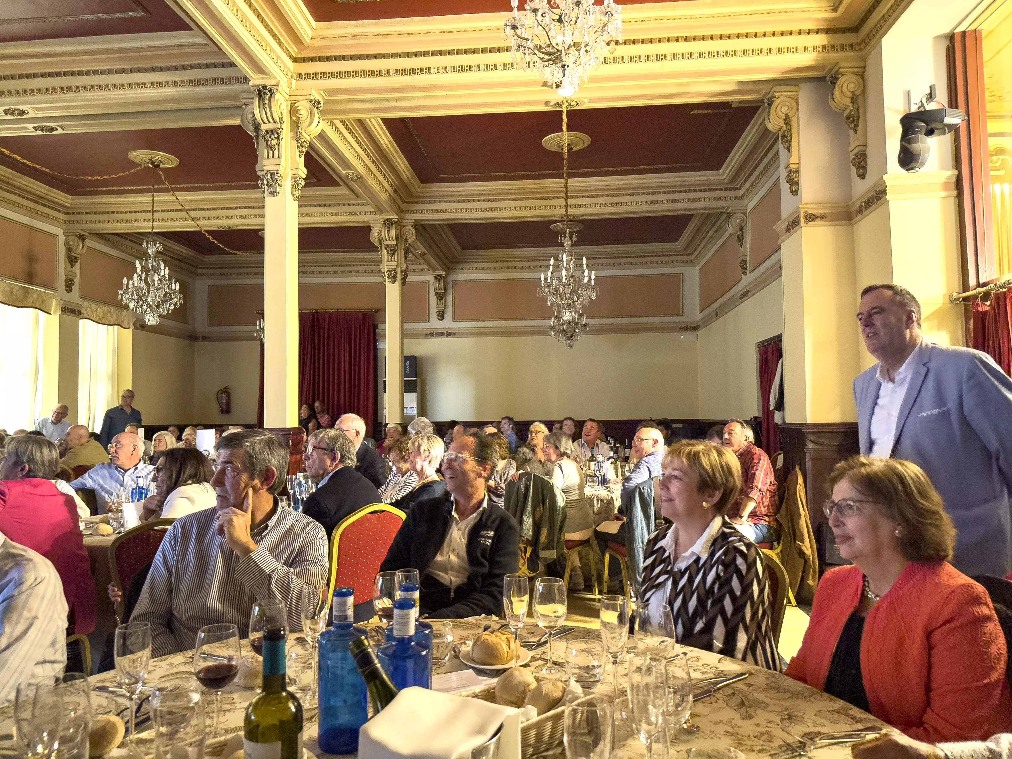 Fiesta de jubilación de Miguel Ángel Blasco, Pichichi. Foto Alejandro Sanagustín