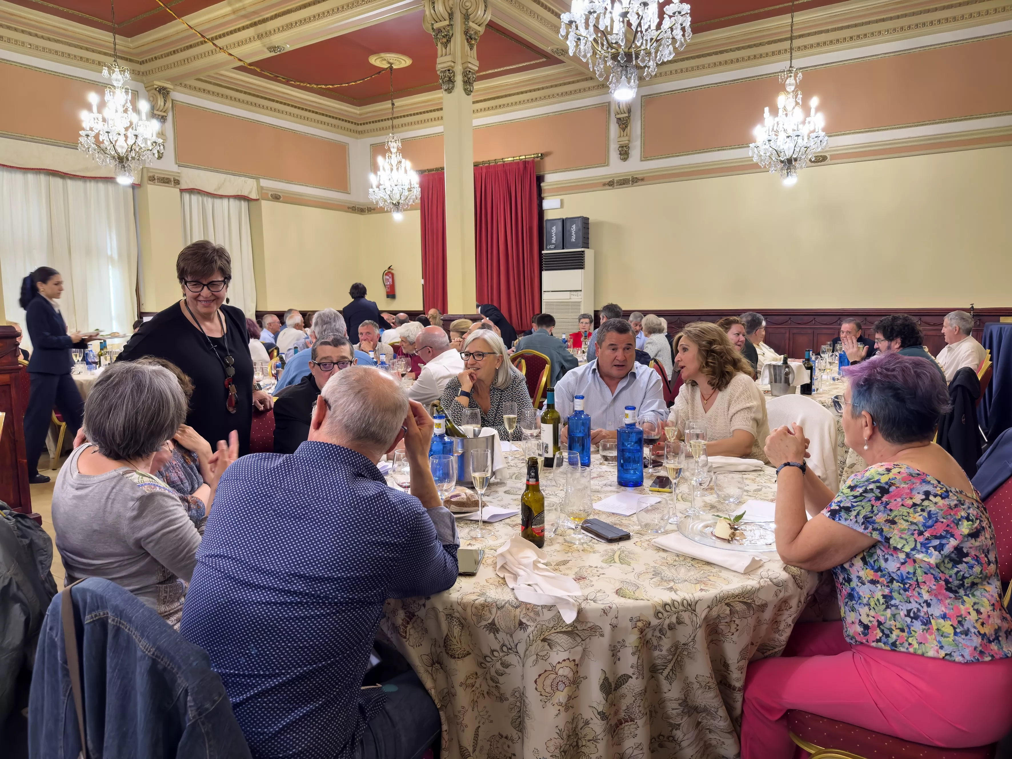 Fiesta de jubilación de Miguel Ángel Blasco, Pichichi. Foto Alejandro Sanagustín