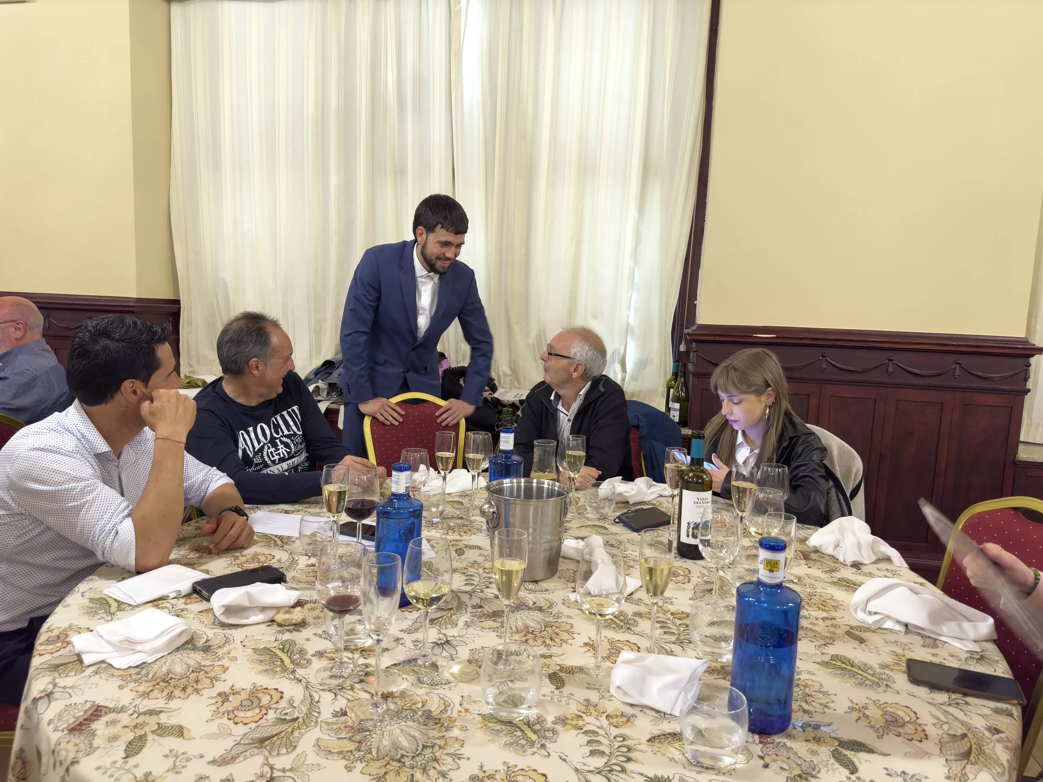 Fiesta de jubilación de Miguel Ángel Blasco, Pichichi. Foto Alejandro Sanagustín