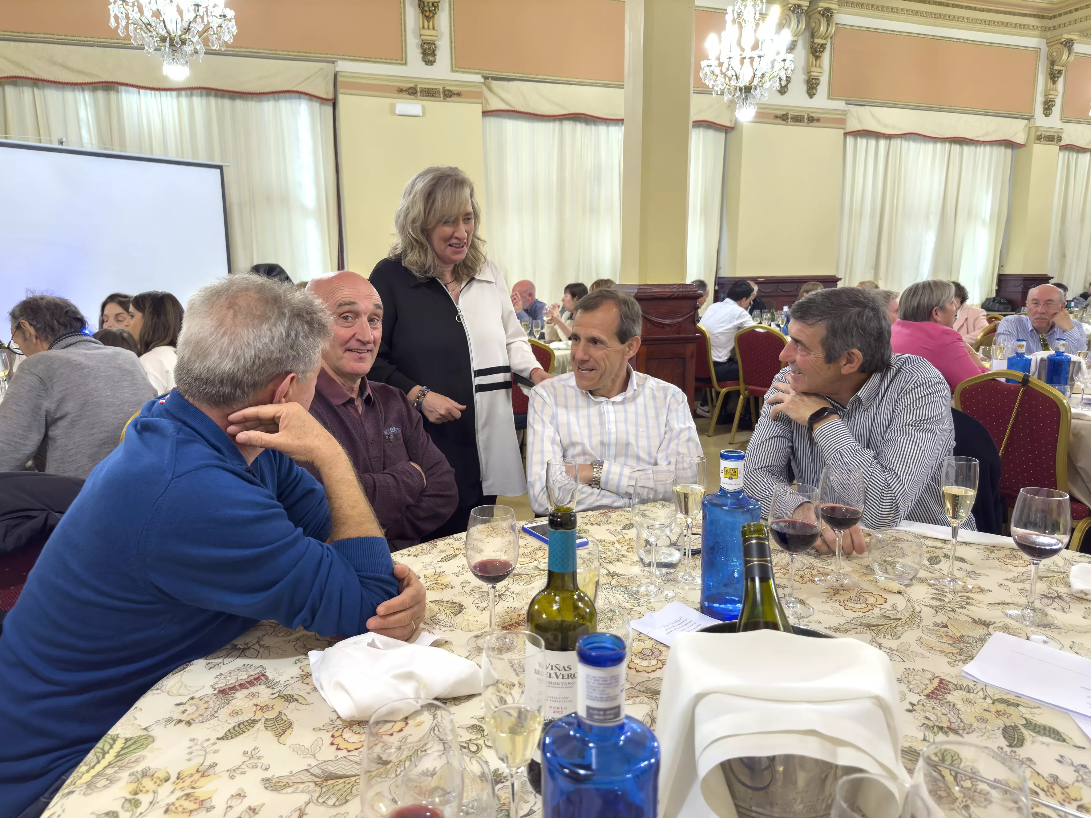 Fiesta de jubilación de Miguel Ángel Blasco, Pichichi. Foto Alejandro Sanagustín