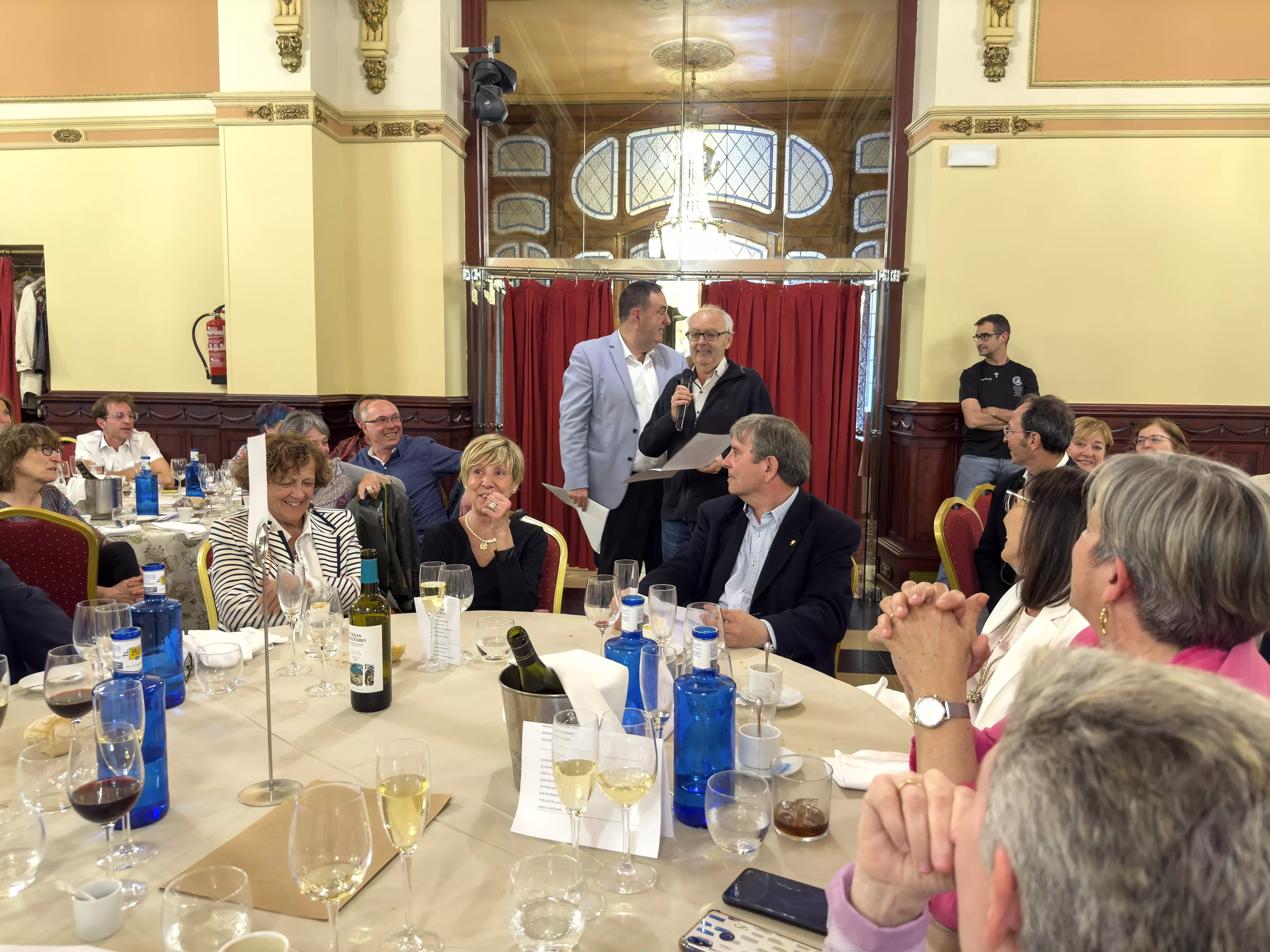 Fiesta de jubilación de Miguel Ángel Blasco, Pichichi. Foto Alejandro Sanagustín