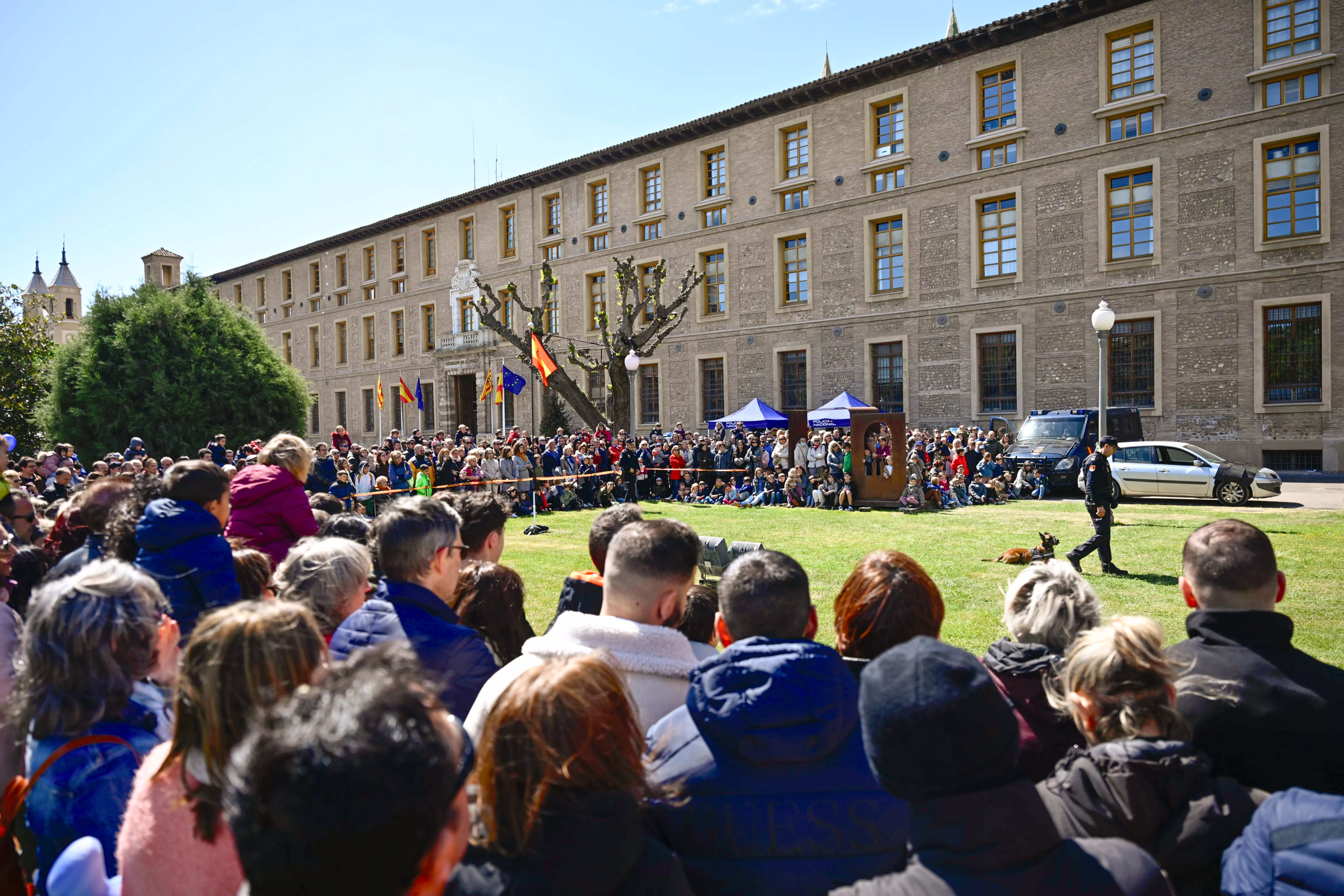 Celebración del Día de Aragón en el Palacio de la Aljafería de Zaragoza.