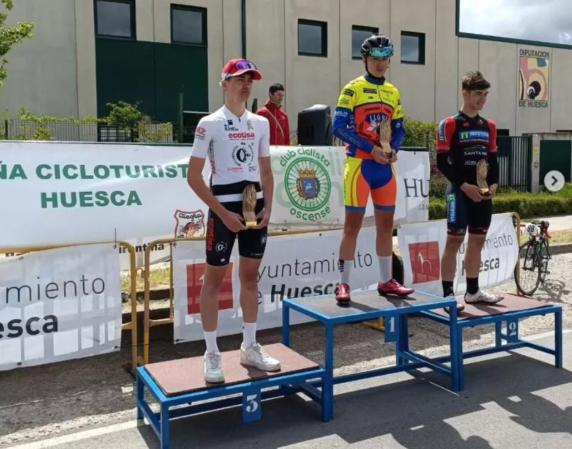 Podio masculino cadete.